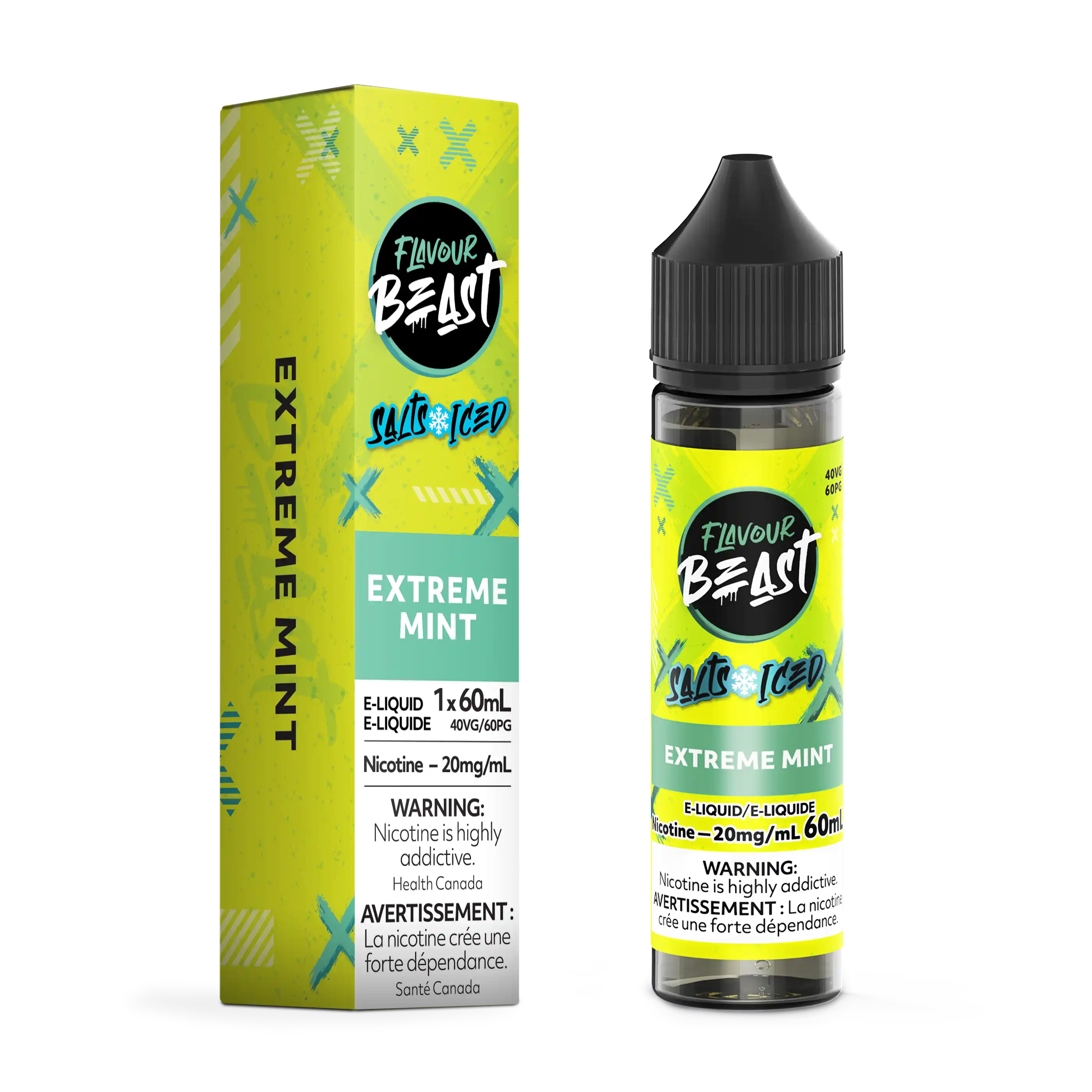 Extreme Mint Iced by Flavour Beast Salt
