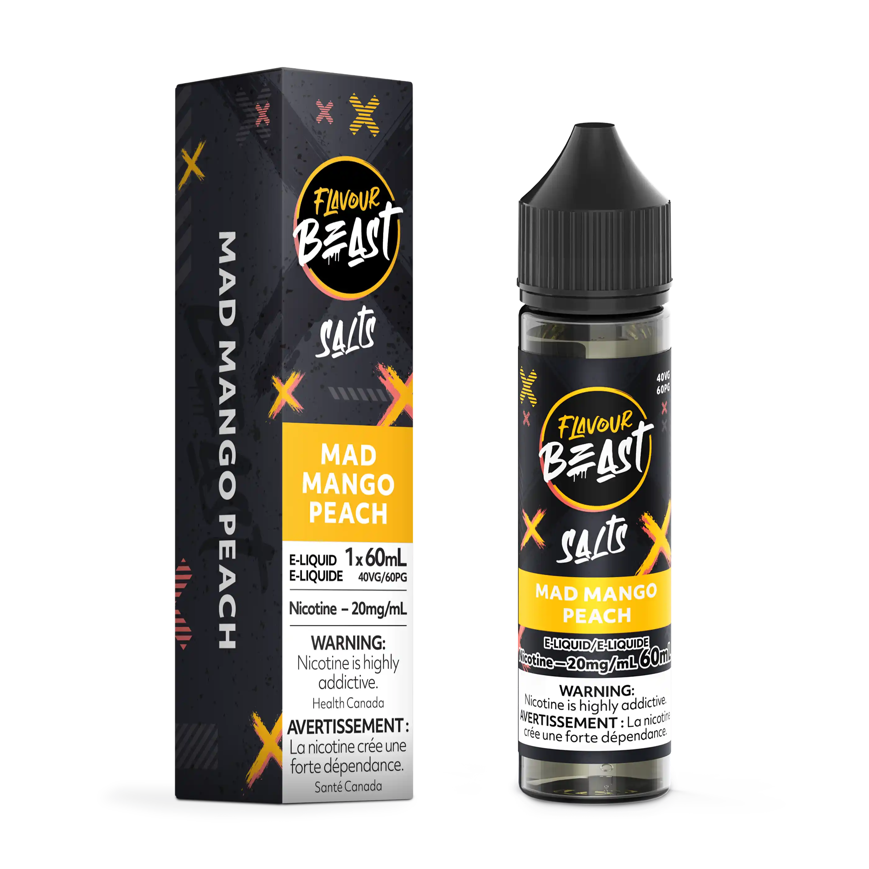 Mad Mango Peach by Flavour Beast Salt