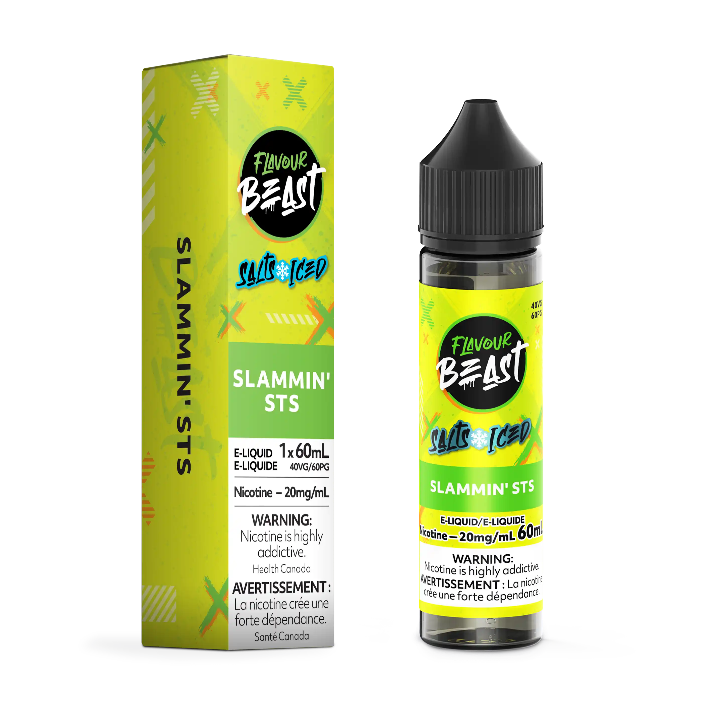 Slammin STS Iced by Flavour Beast Salt