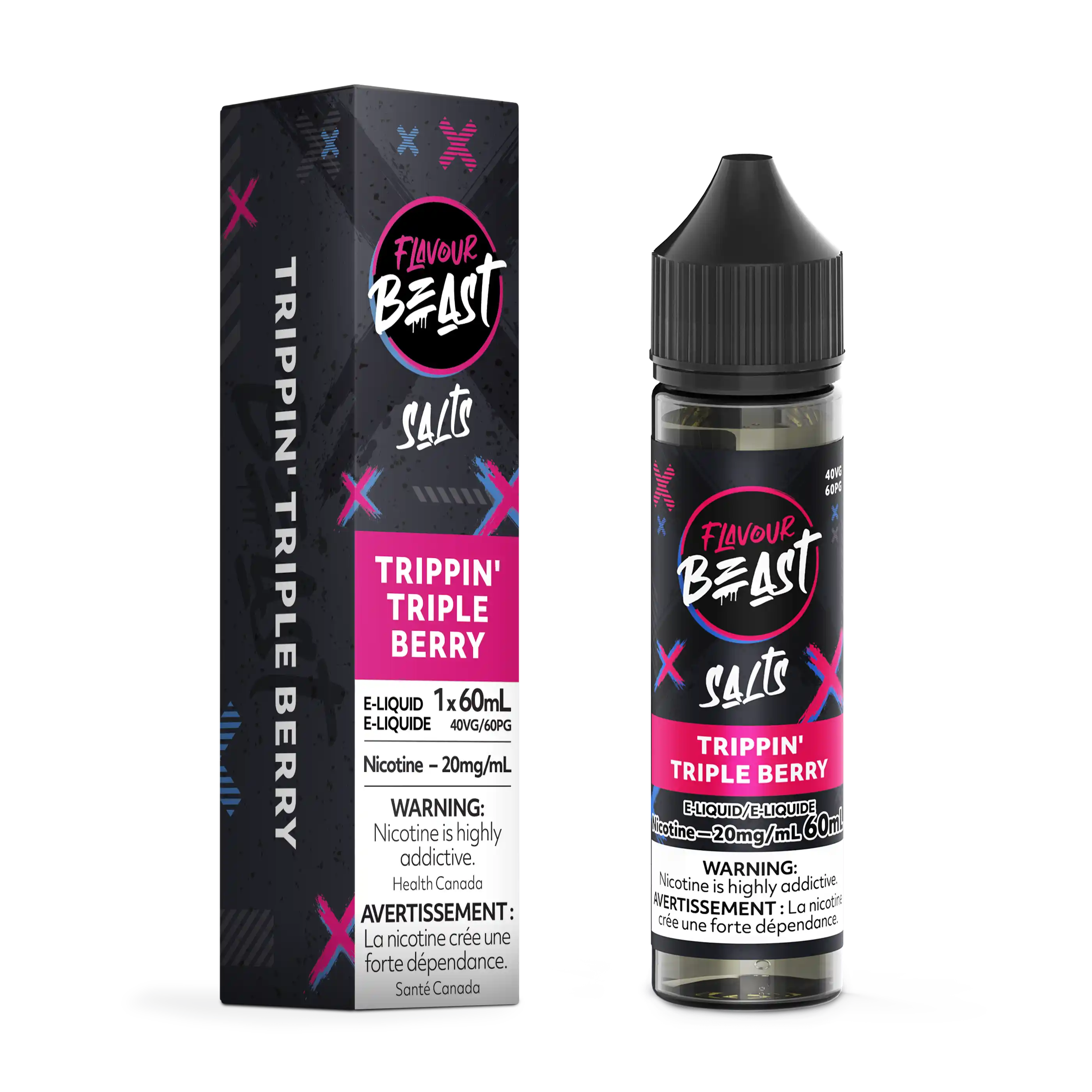 Trippin Triple Berry by Flavour Beast Salt