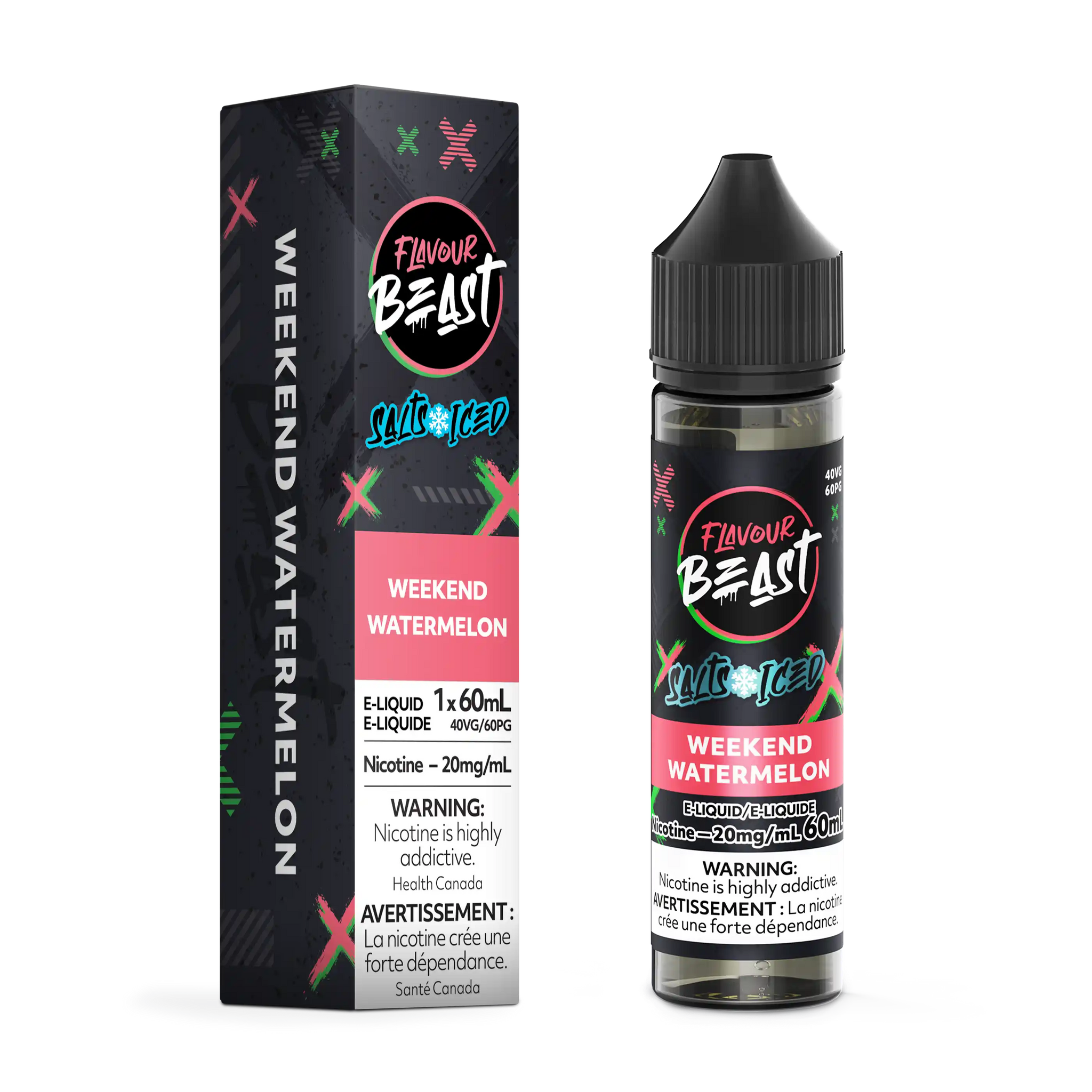 Weekend Watermelon Iced by Flavour Beast Salt