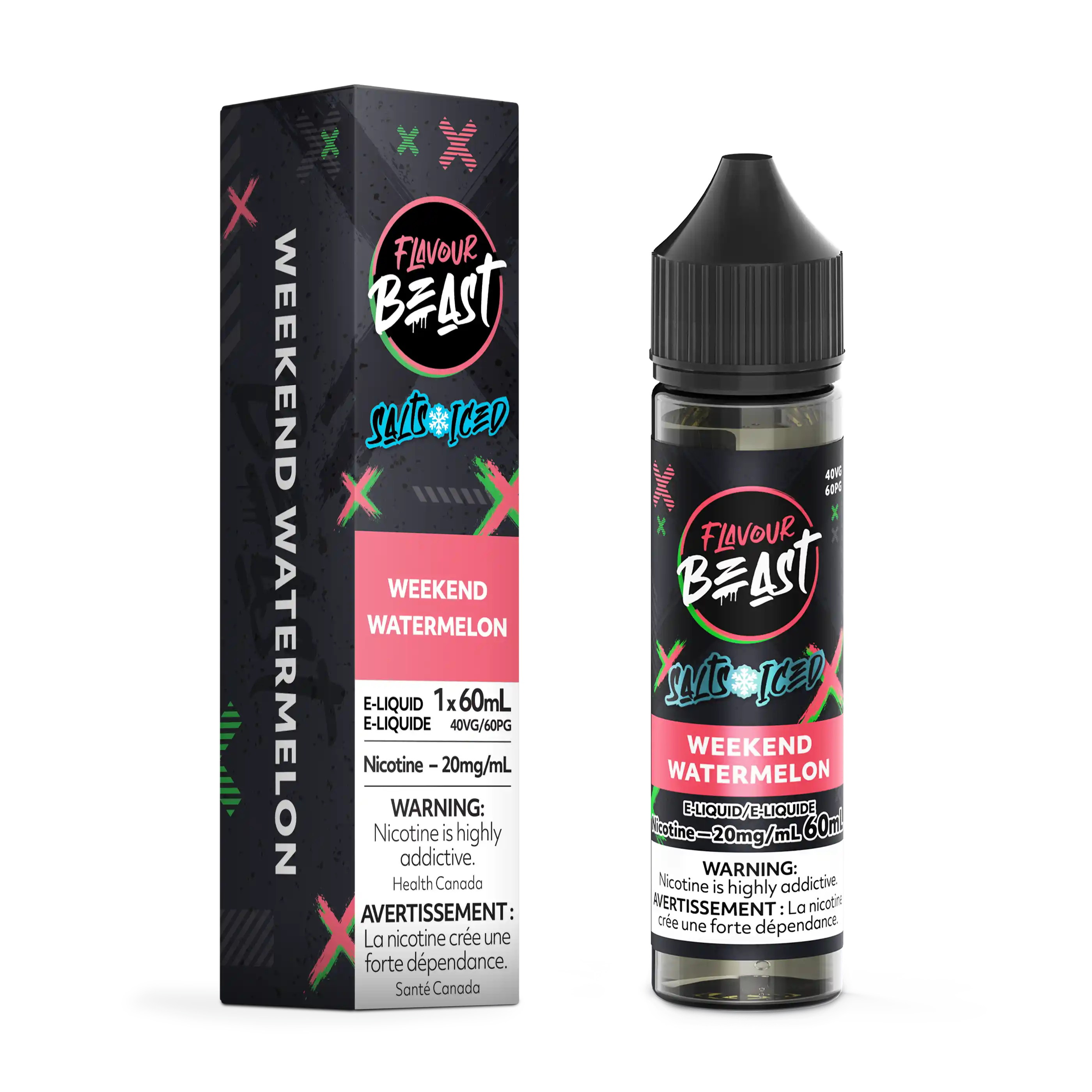 Weekend Watermelon Iced by Flavour Beast Salt