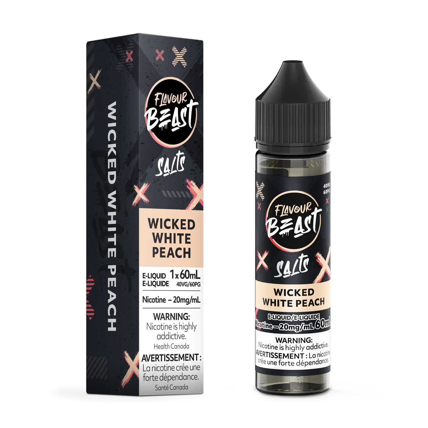 Wicked White Peach by Flavour Beast Salt