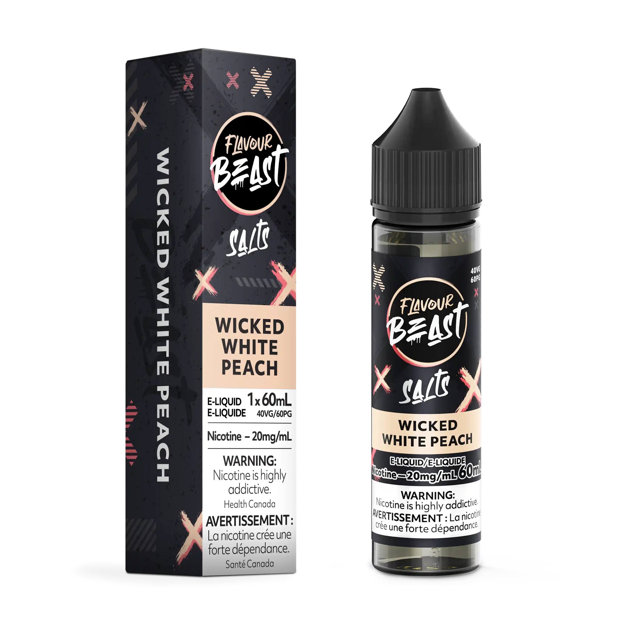 Wicked White Peach by Flavour Beast Salt