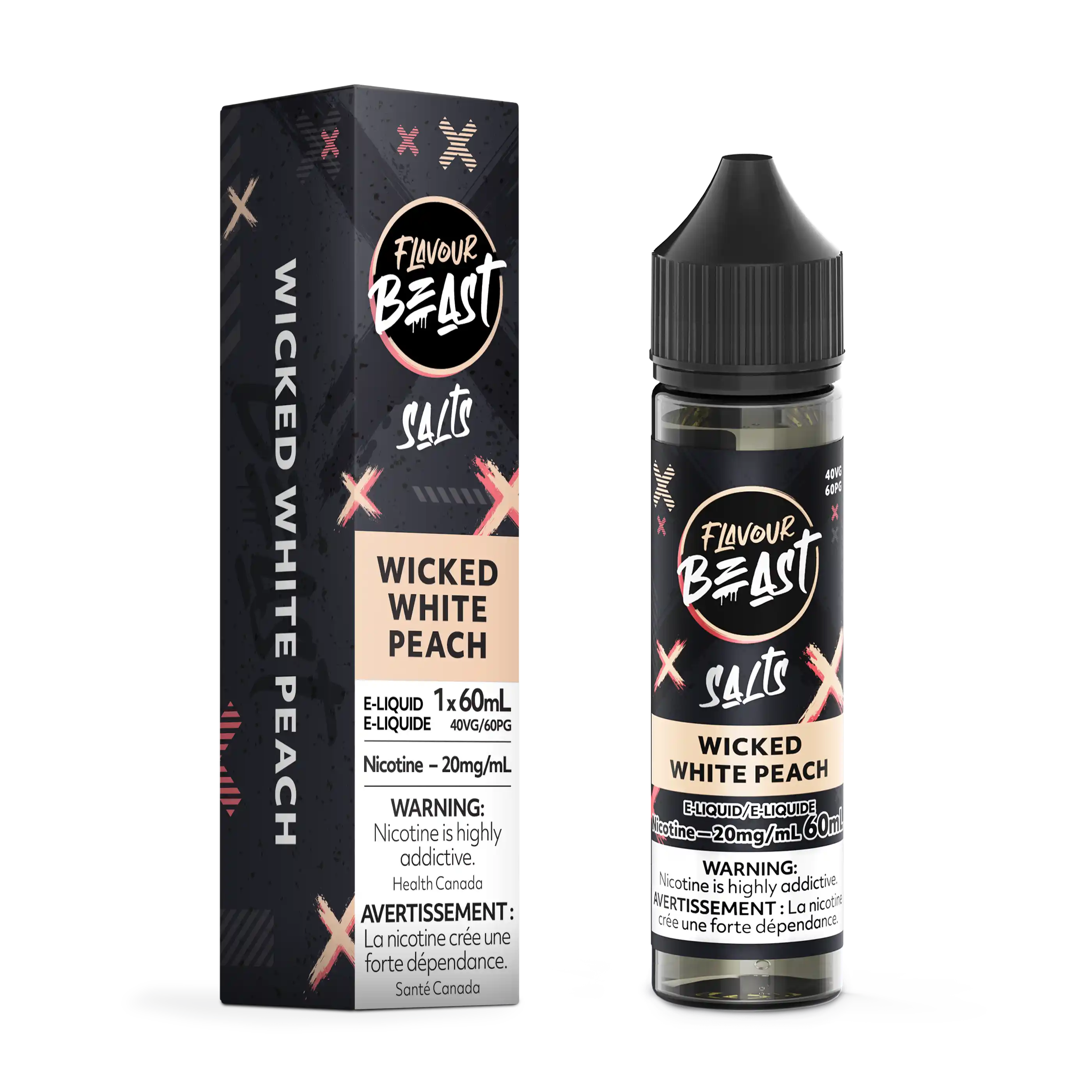 Wicked White Peach by Flavour Beast Salt