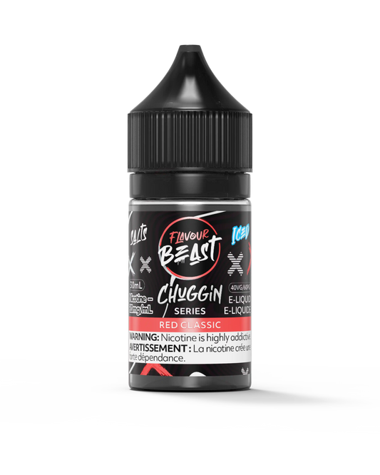 Red Classic Iced by Flavour Beast Chuggin' Series Salt