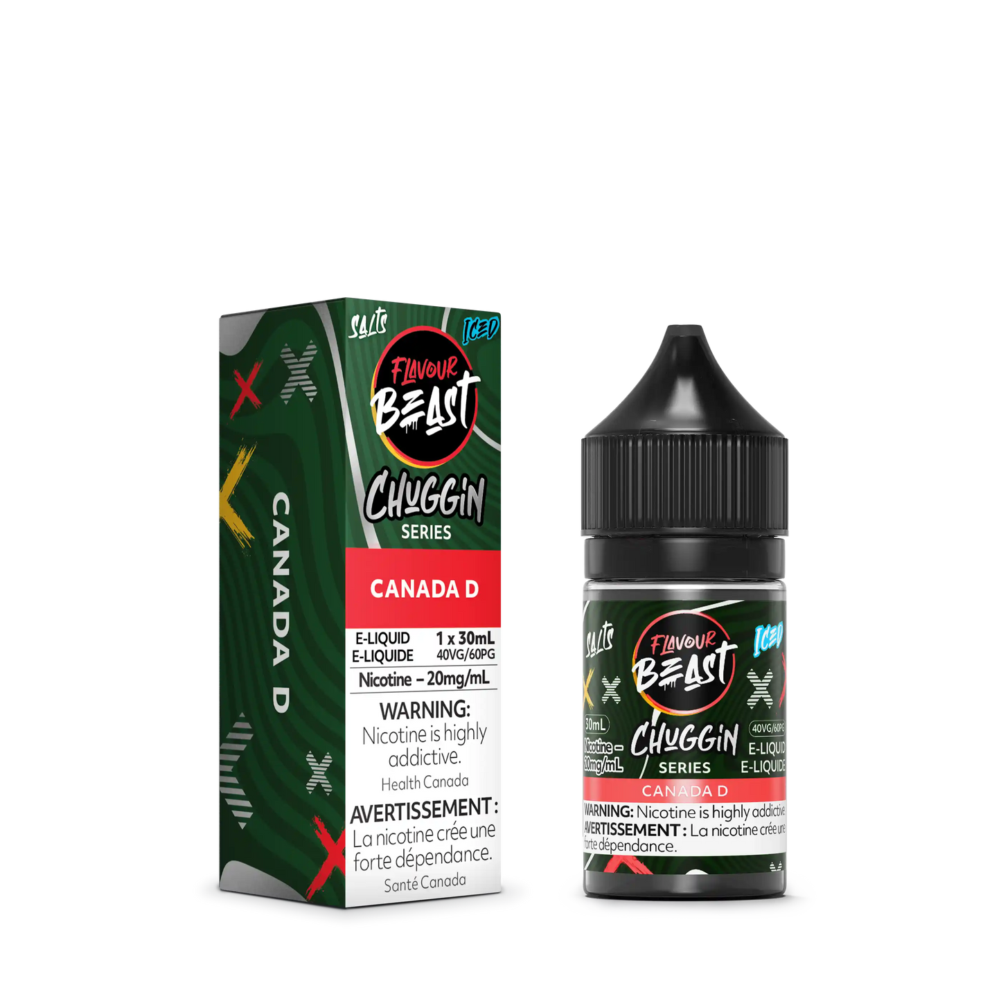 Canada D Iced by Flavour Beast Chuggin' Series Salt