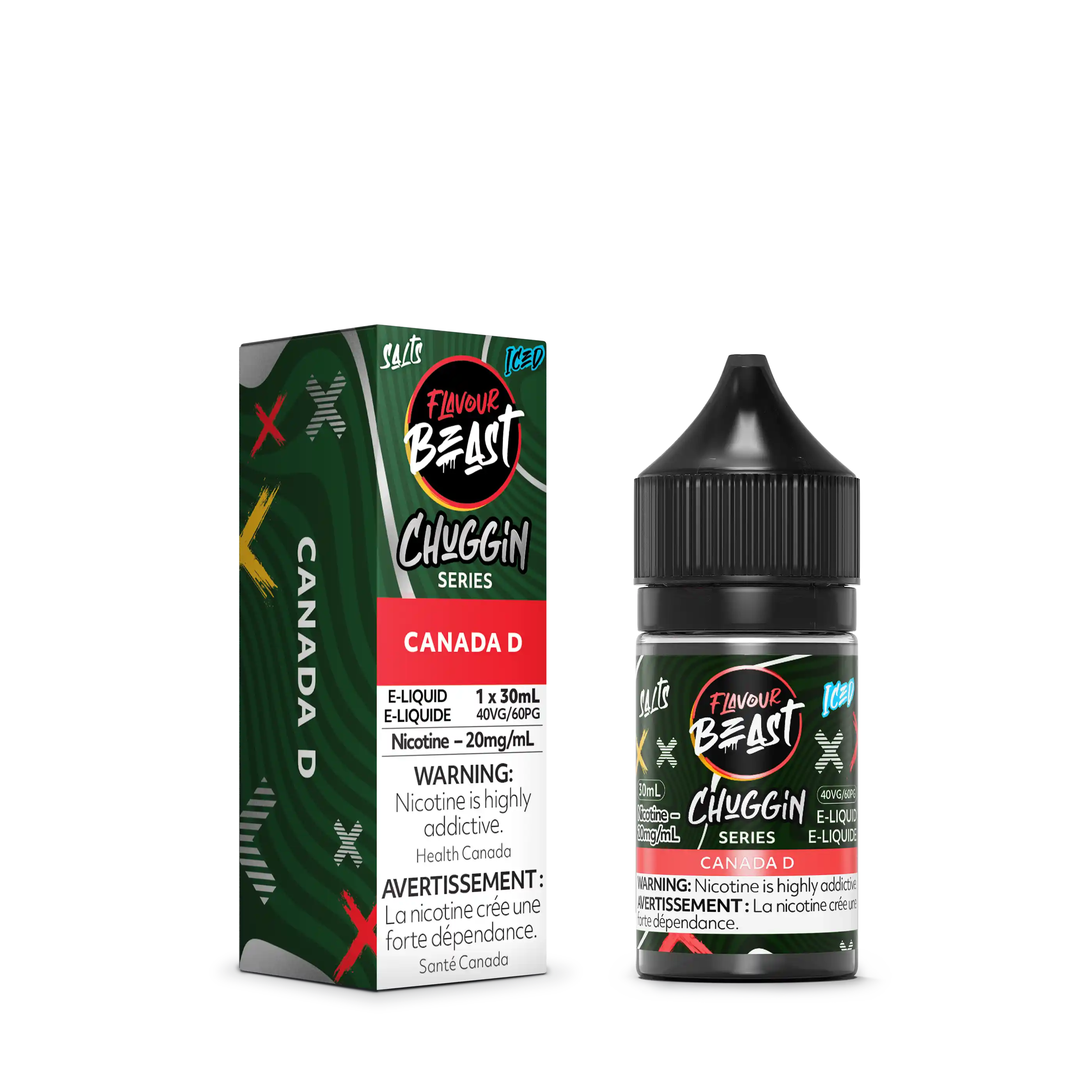 Canada D Iced by Flavour Beast Chuggin' Series Salt