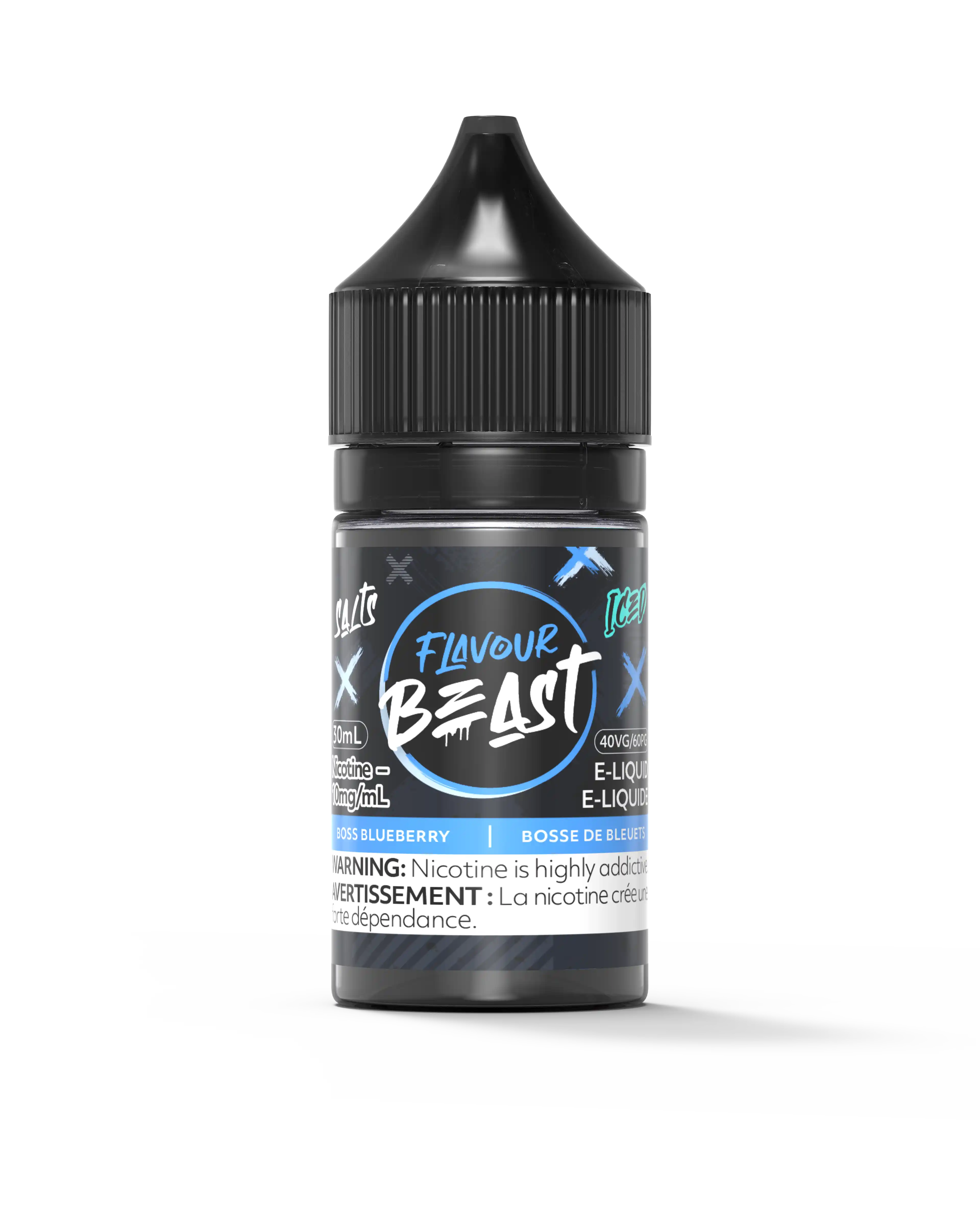 Boss Blueberry Iced by Flavour Beast Salt