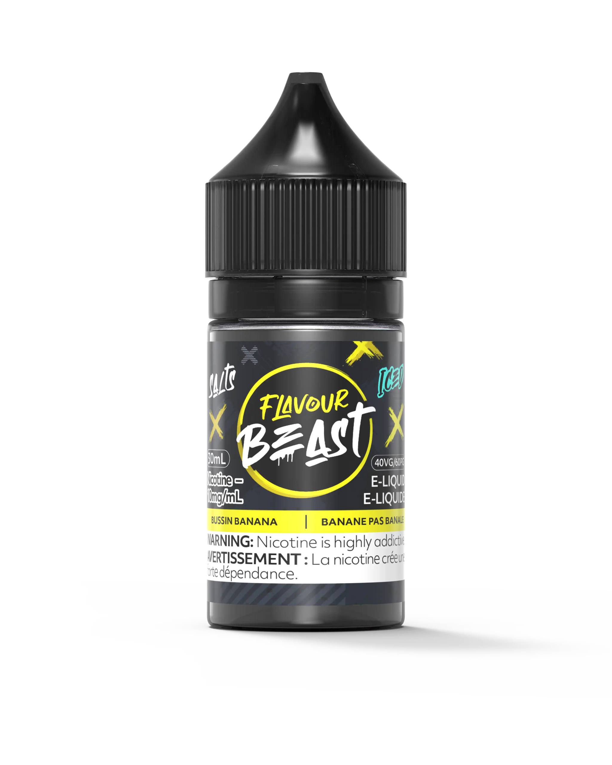 Bussin' Banana Iced by Flavour Beast Salt