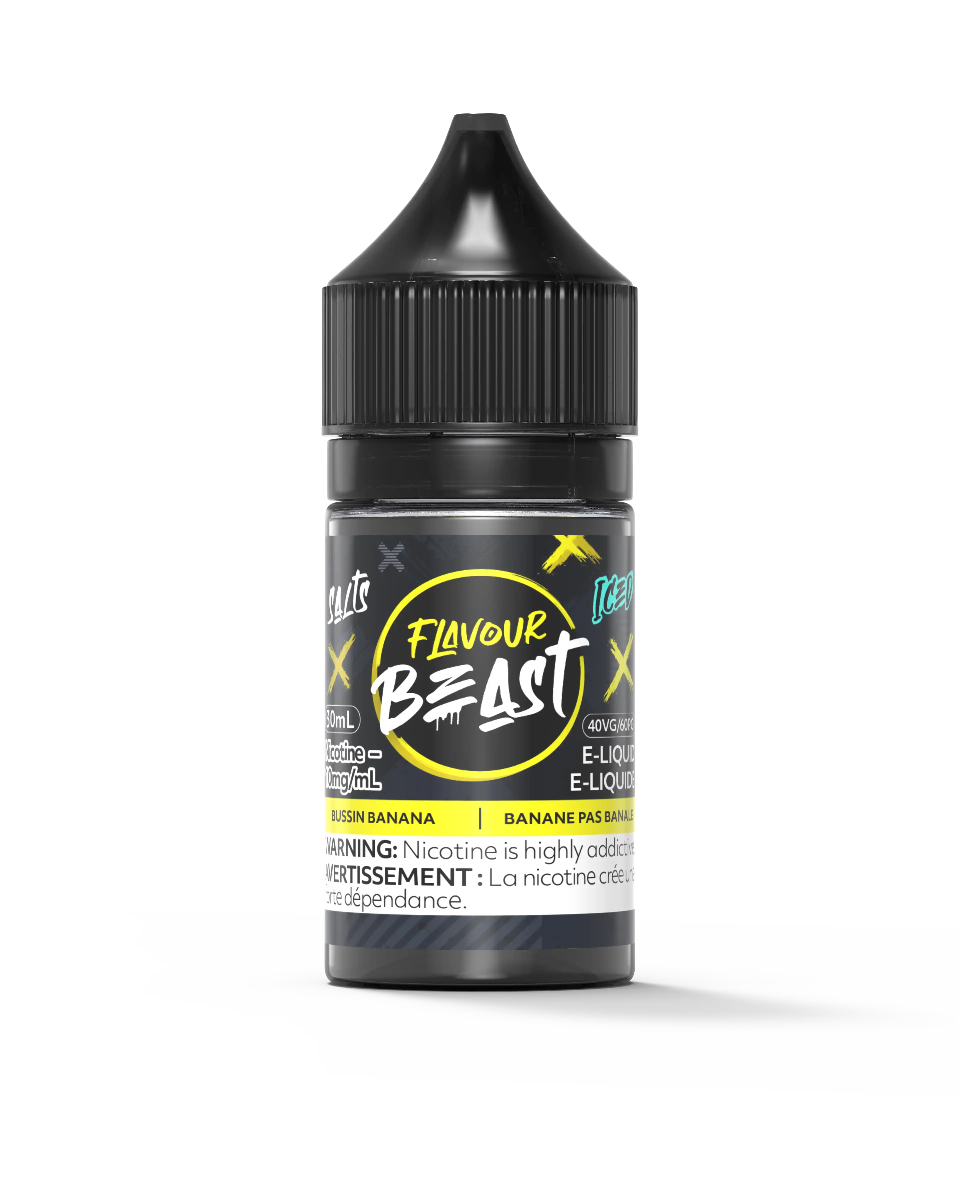 Bussin' Banana Iced by Flavour Beast Salt