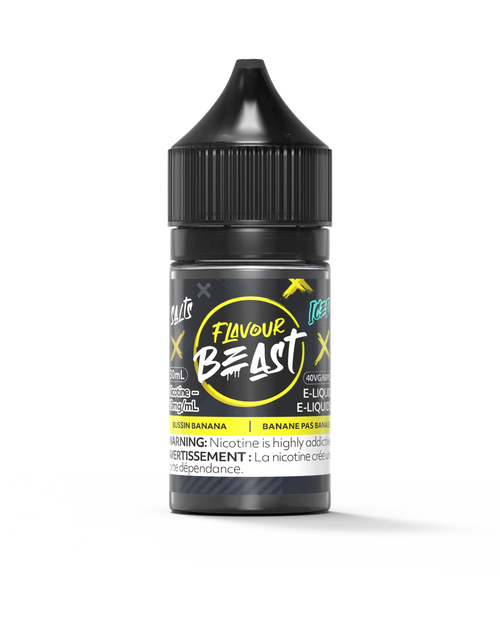 Bussin' Banana Iced by Flavour Beast Salt