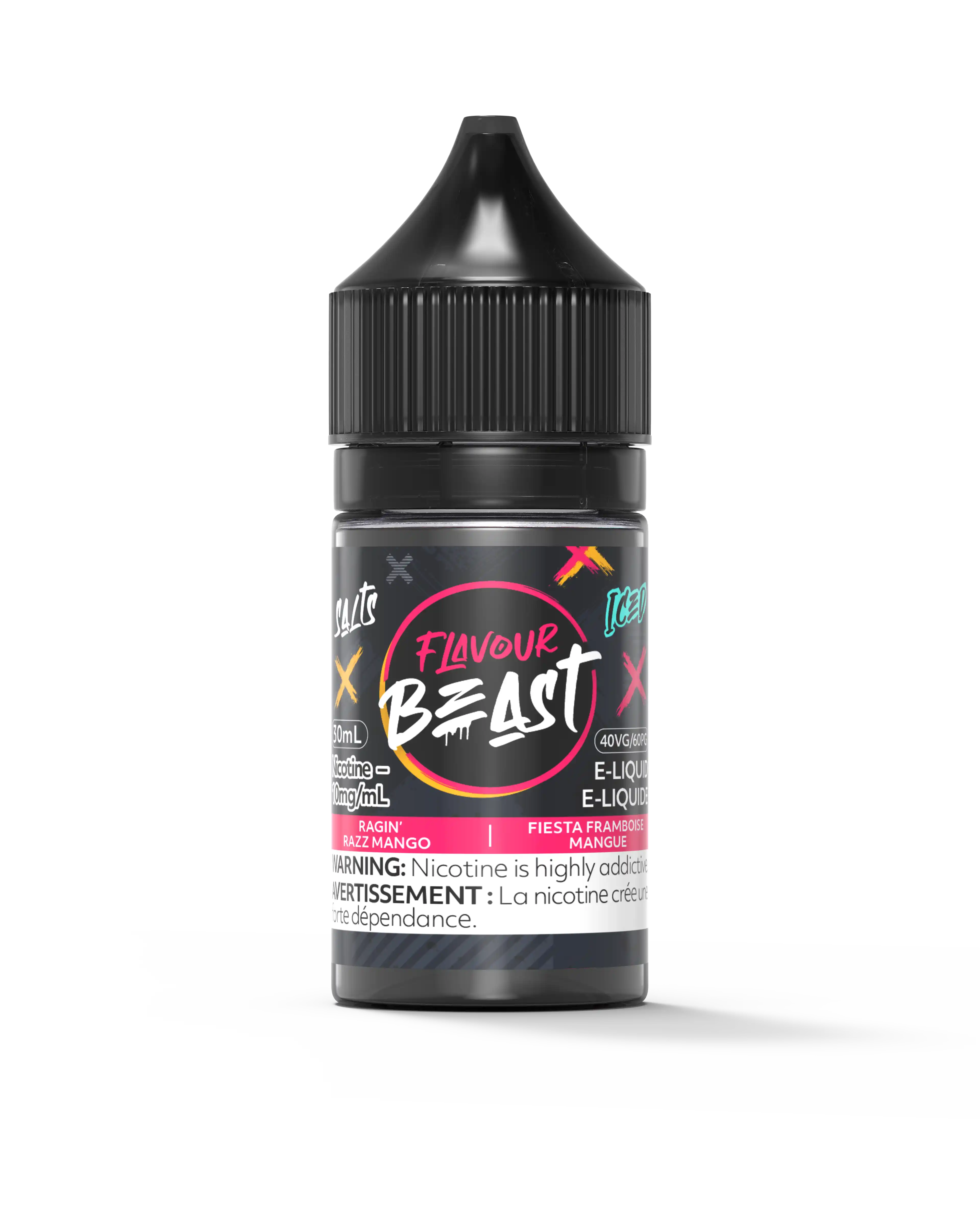 Ragin' Razz Mango Iced by Flavour Beast Salt
