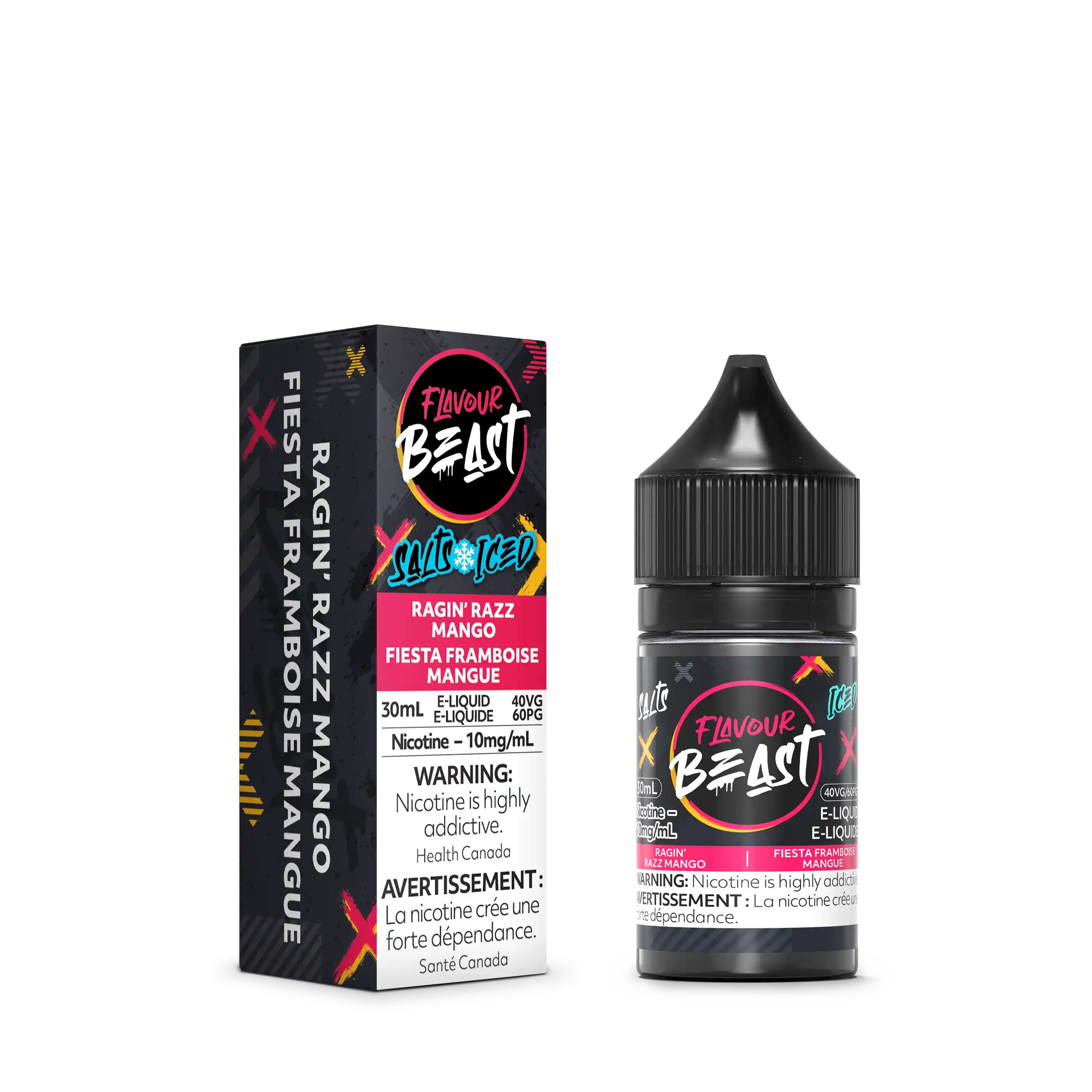 Ragin' Razz Mango Iced by Flavour Beast Salt