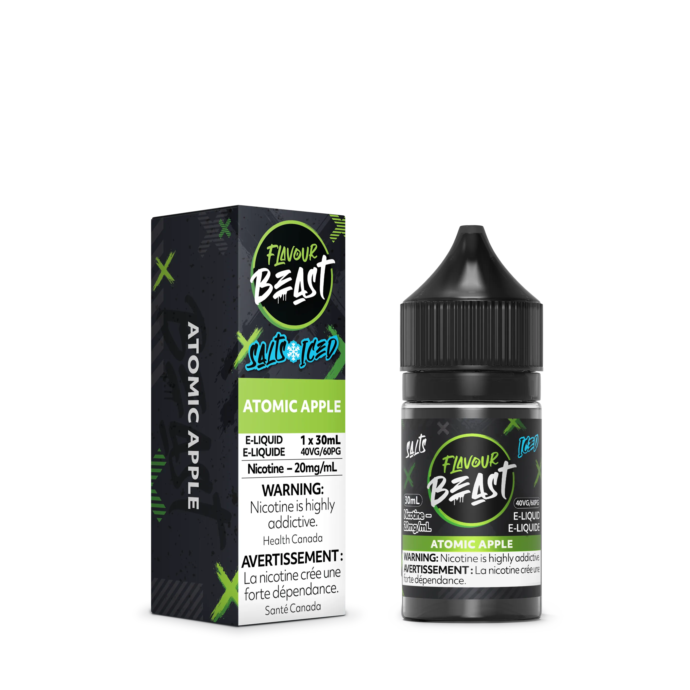 Atomic Apple Iced by Flavour Beast Salt by FLAVOUR BEAST — view 2