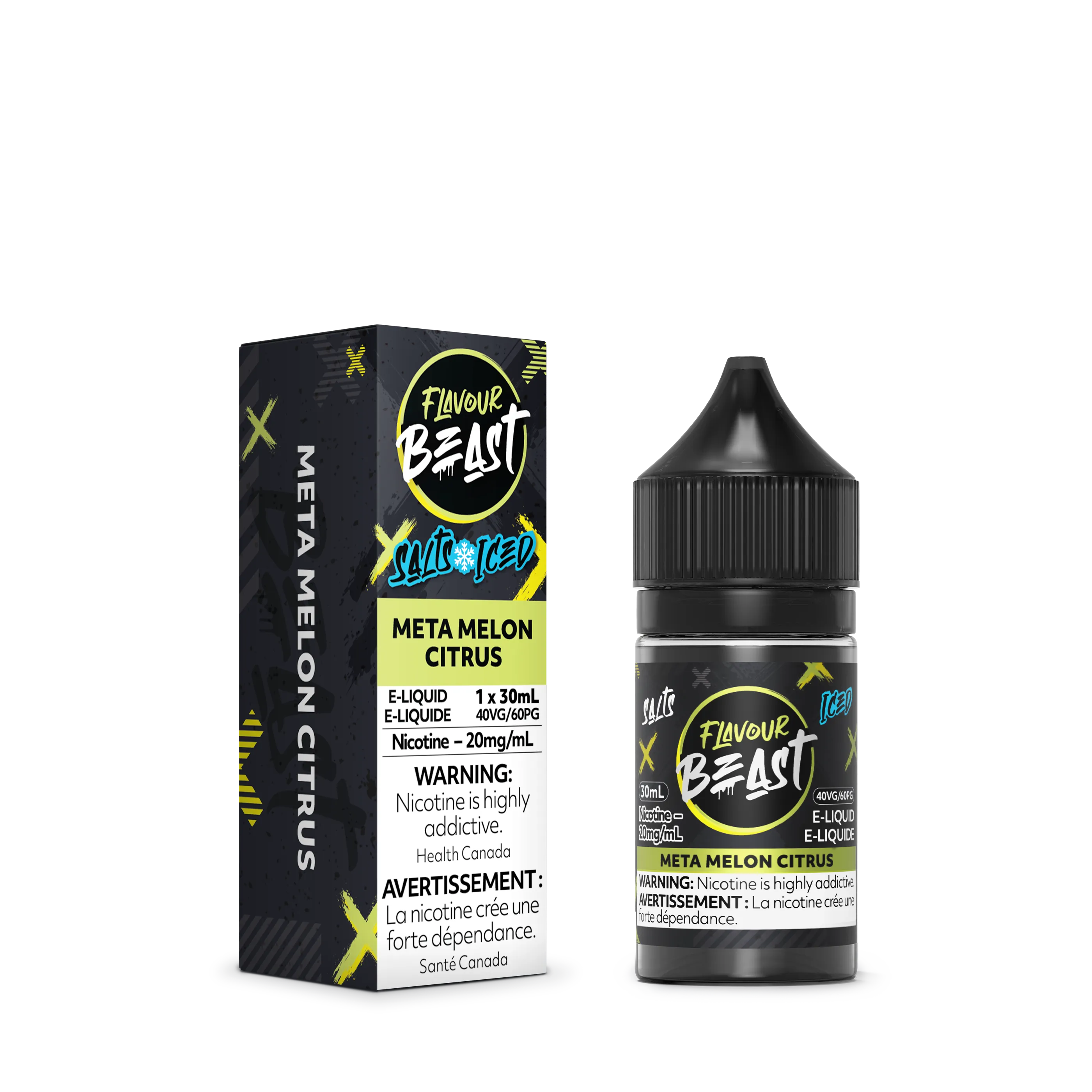 Meta Melon Citrus Iced by Flavour Beast Salt by FLAVOUR BEAST — view 2
