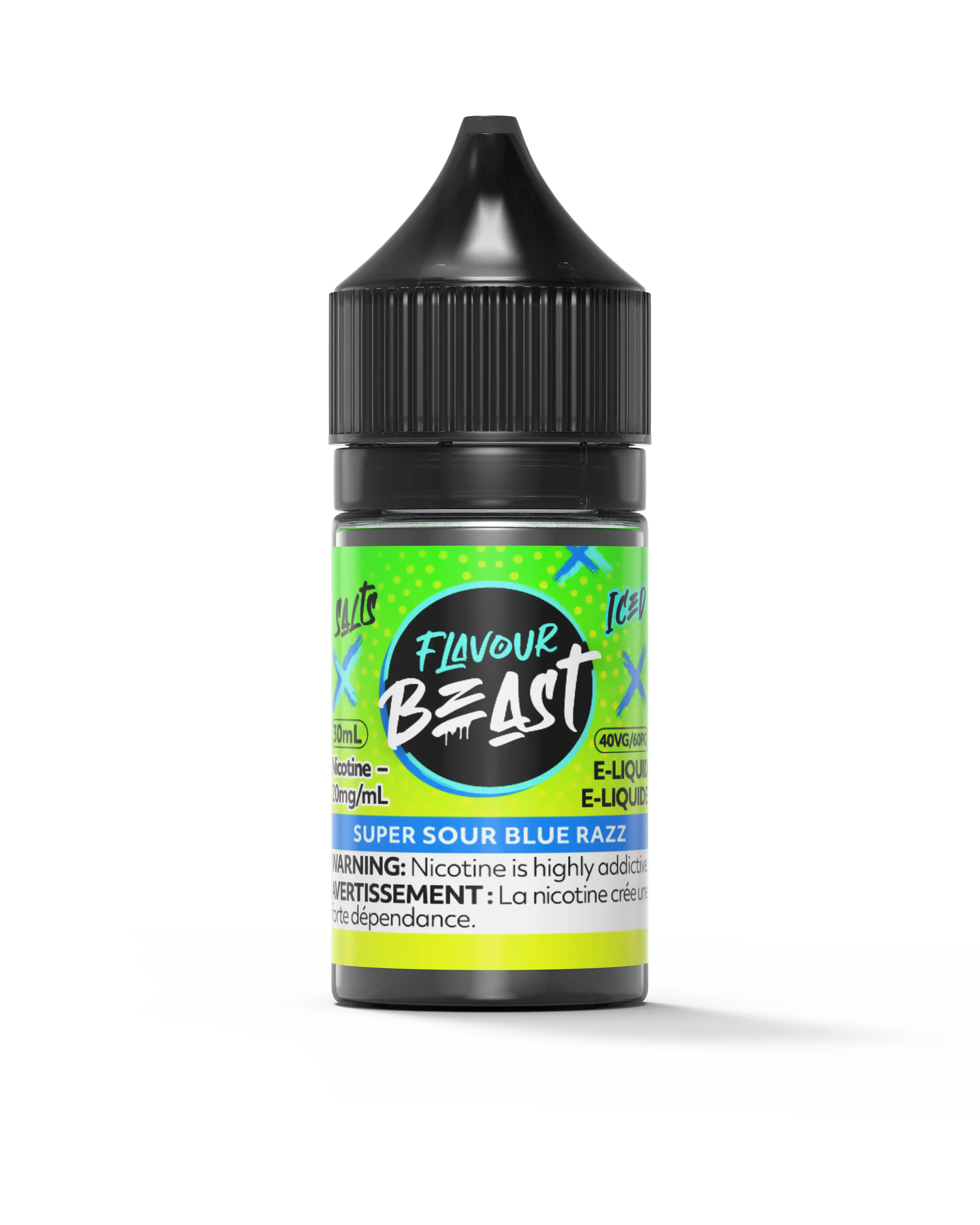 Super Sour Blue Razz by Flavour Beast Salt