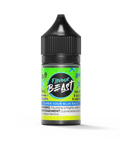 Super Sour Blue Razz by Flavour Beast Salt
