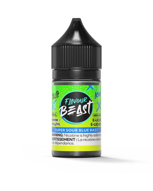 Super Sour Blue Razz by Flavour Beast Salt