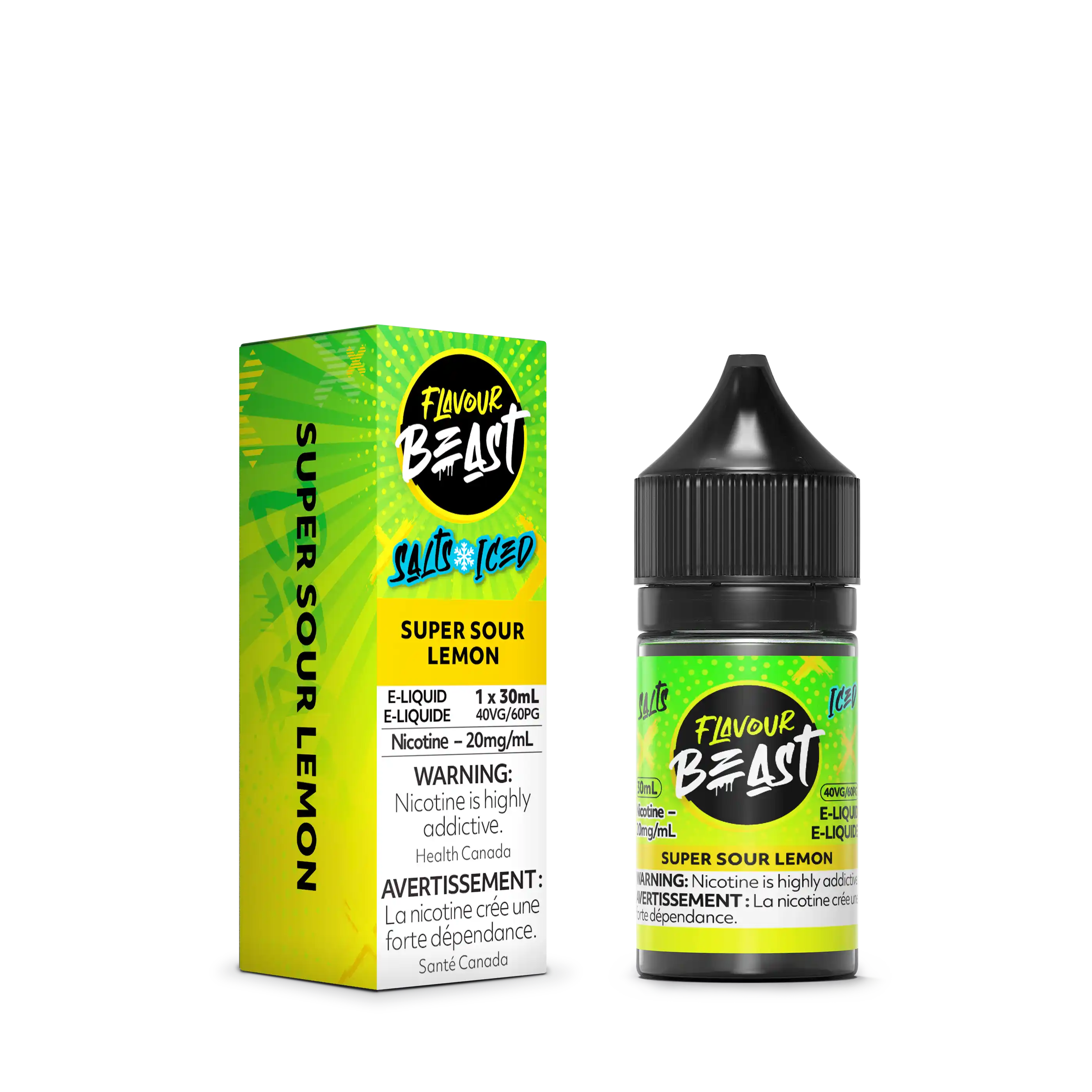 Super Sour Lemon by Flavour Beast Salt