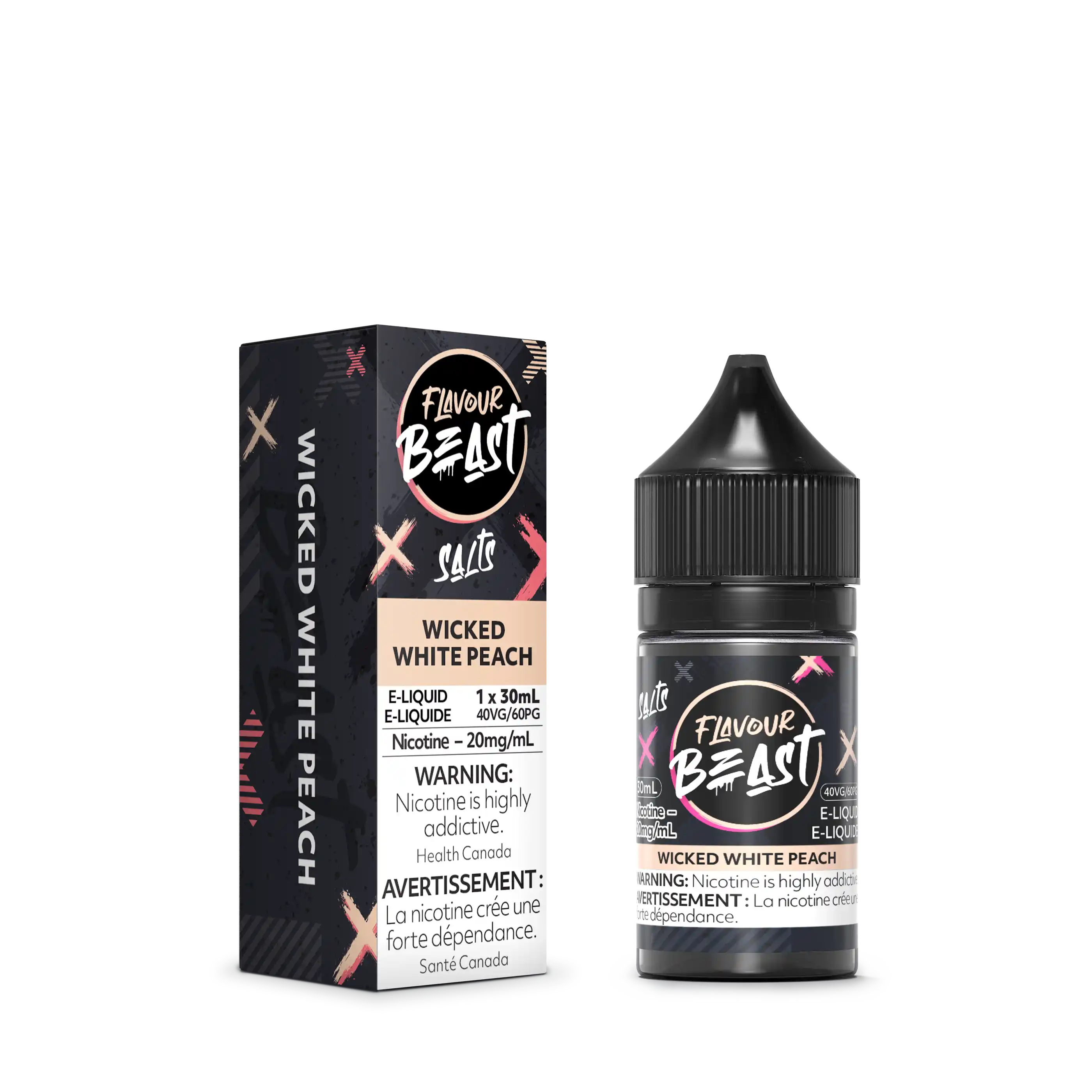 Wicked White Peach by Flavour Beast Salt