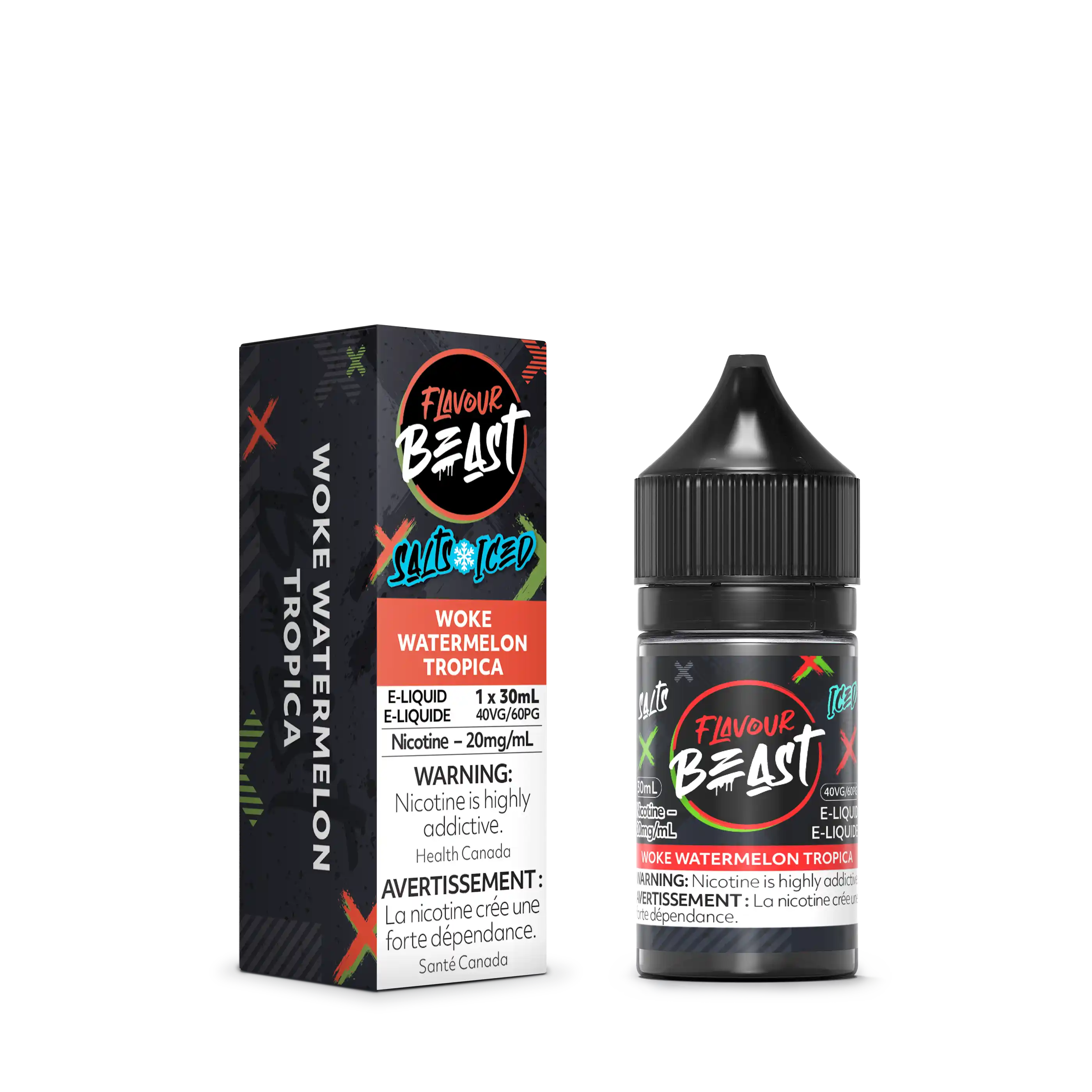 Woke Watermelon Tropica by Flavour Beast Salt