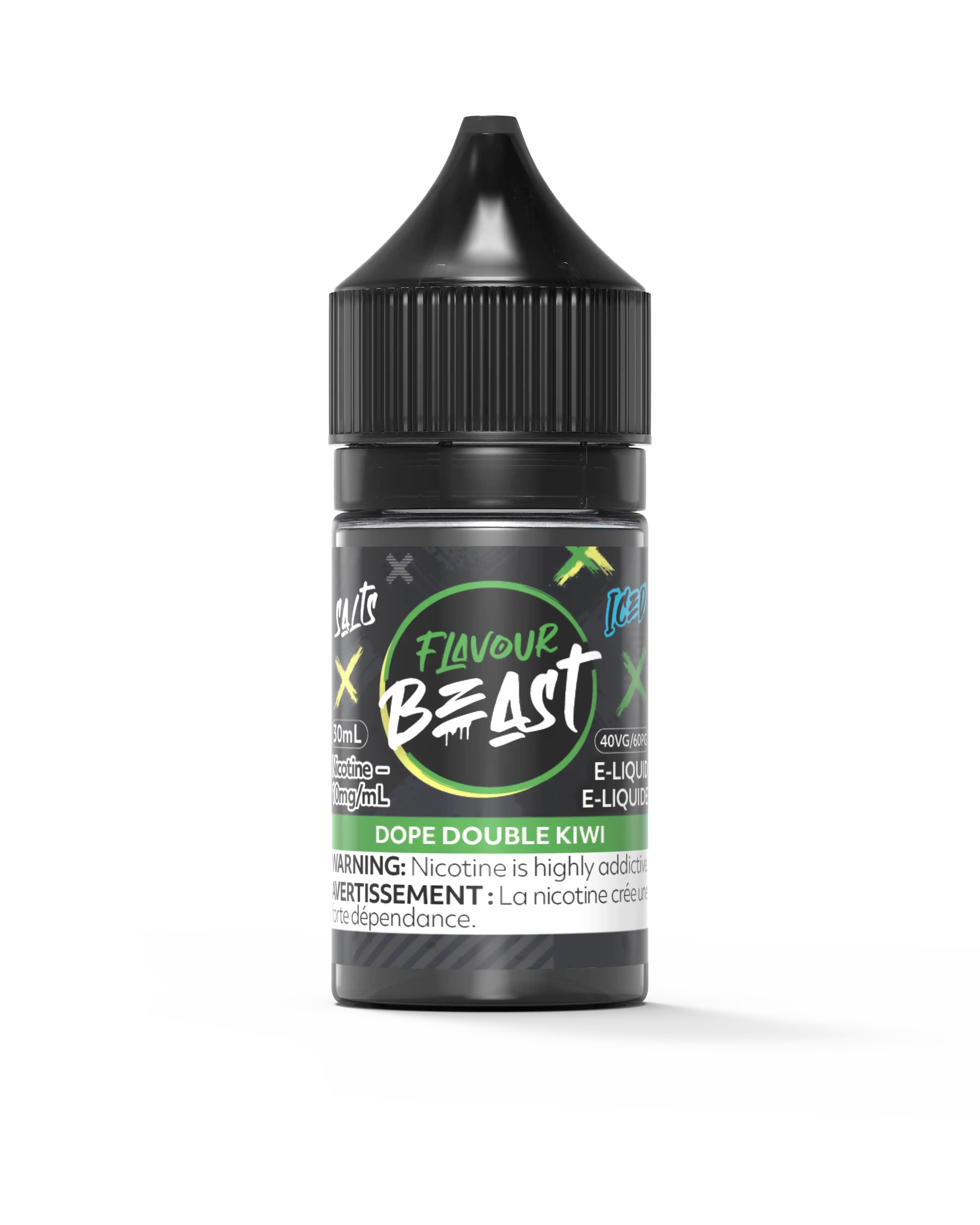 Dope Double Kiwi Iced by Flavour Beast Salt