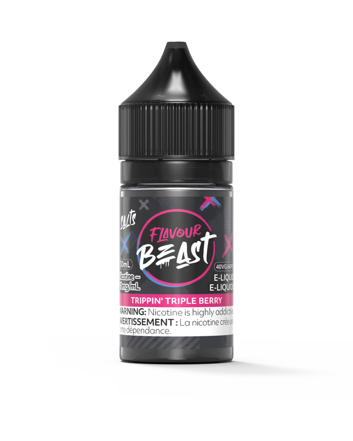 Trippin Triple Berry by Flavour Beast Salt