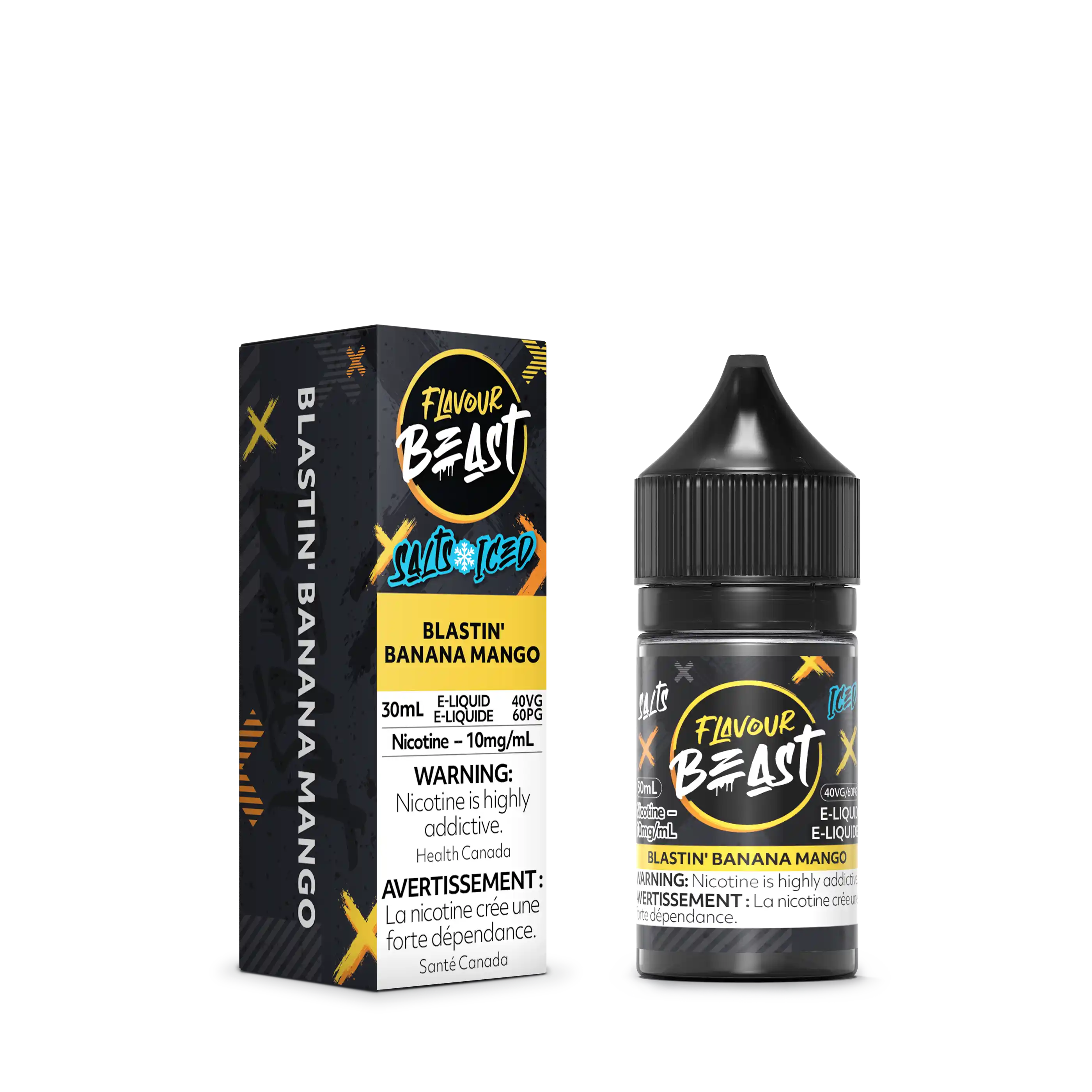 Blastin' Banana Mango Iced by Flavour Beast Salt