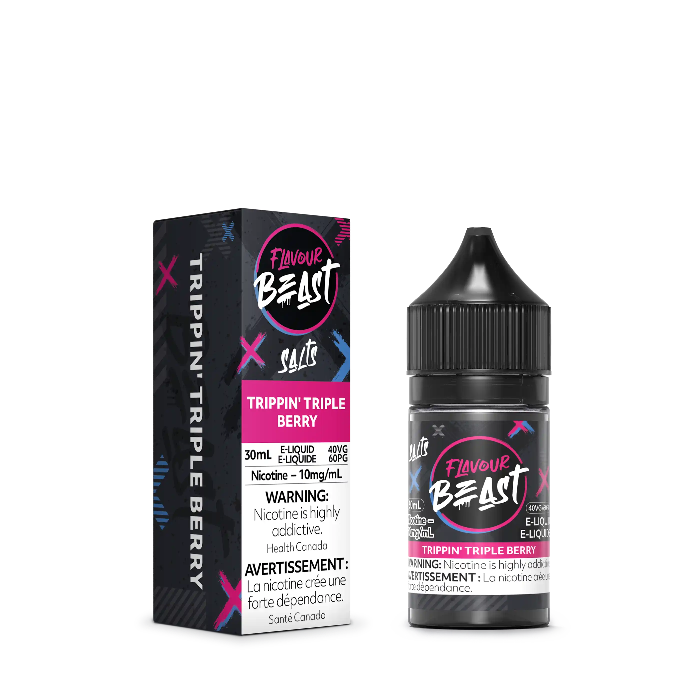 Trippin Triple Berry by Flavour Beast Salt
