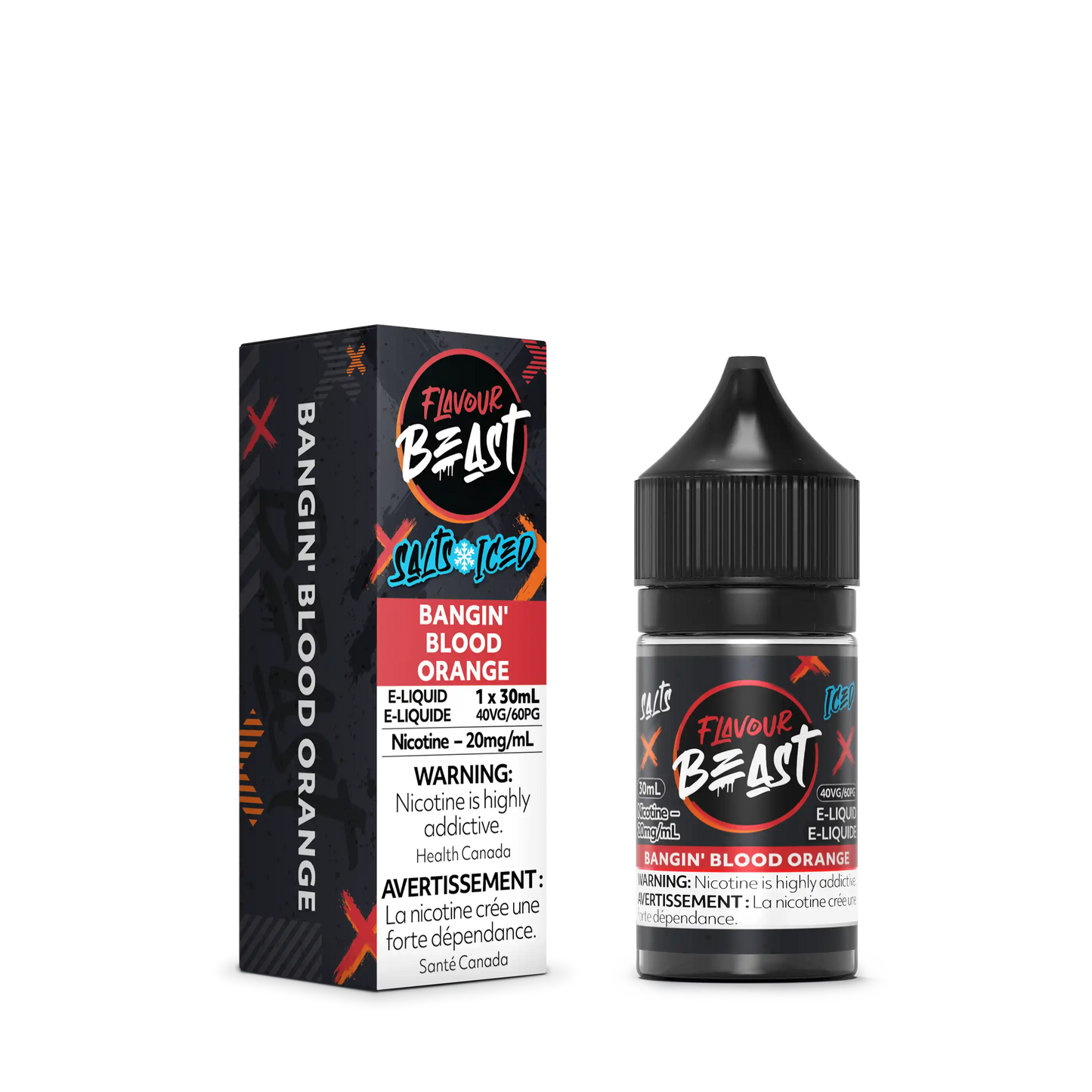 Bangin' Blood Orange Iced by Flavour Beast Salt