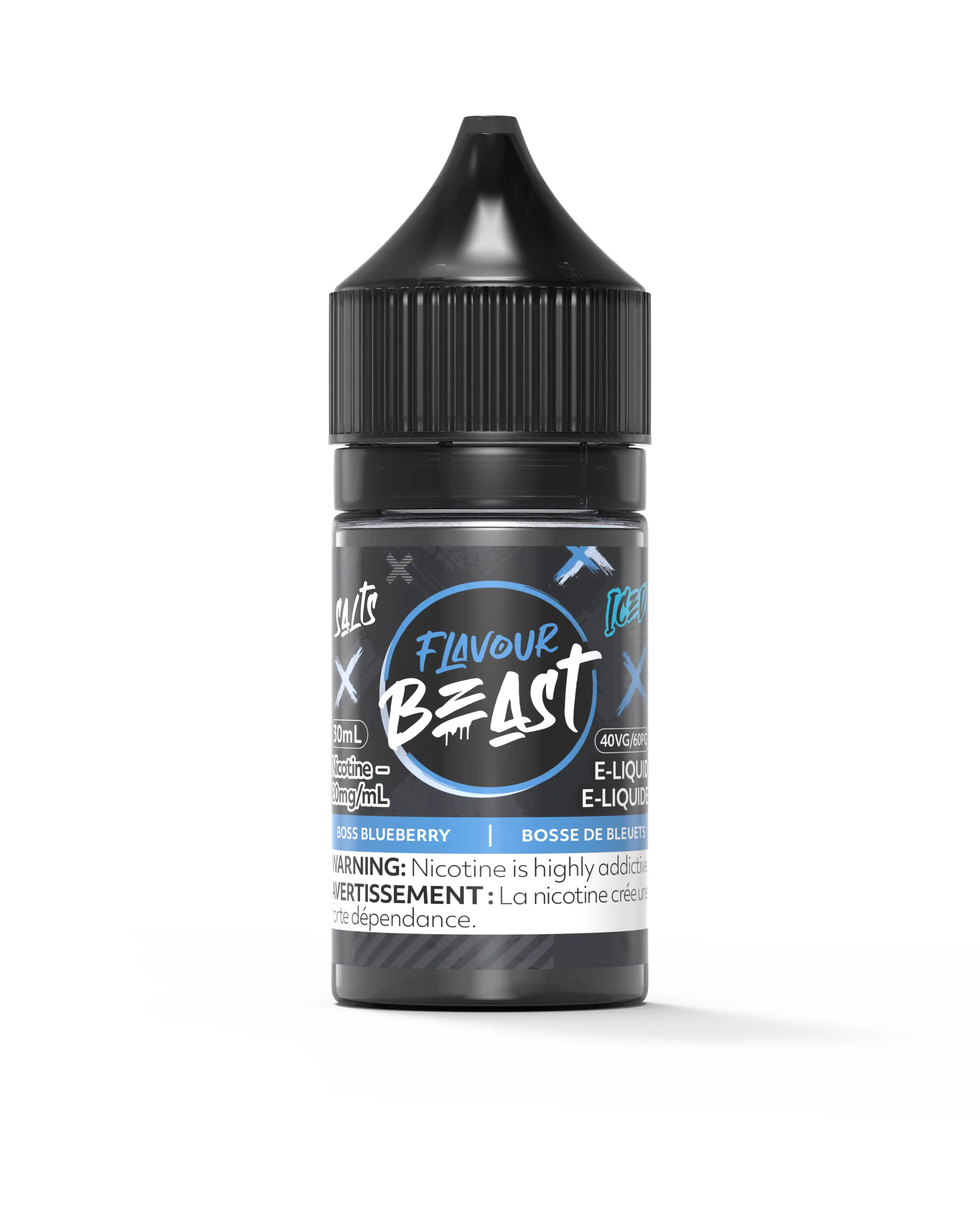 Boss Blueberry Iced by Flavour Beast Salt