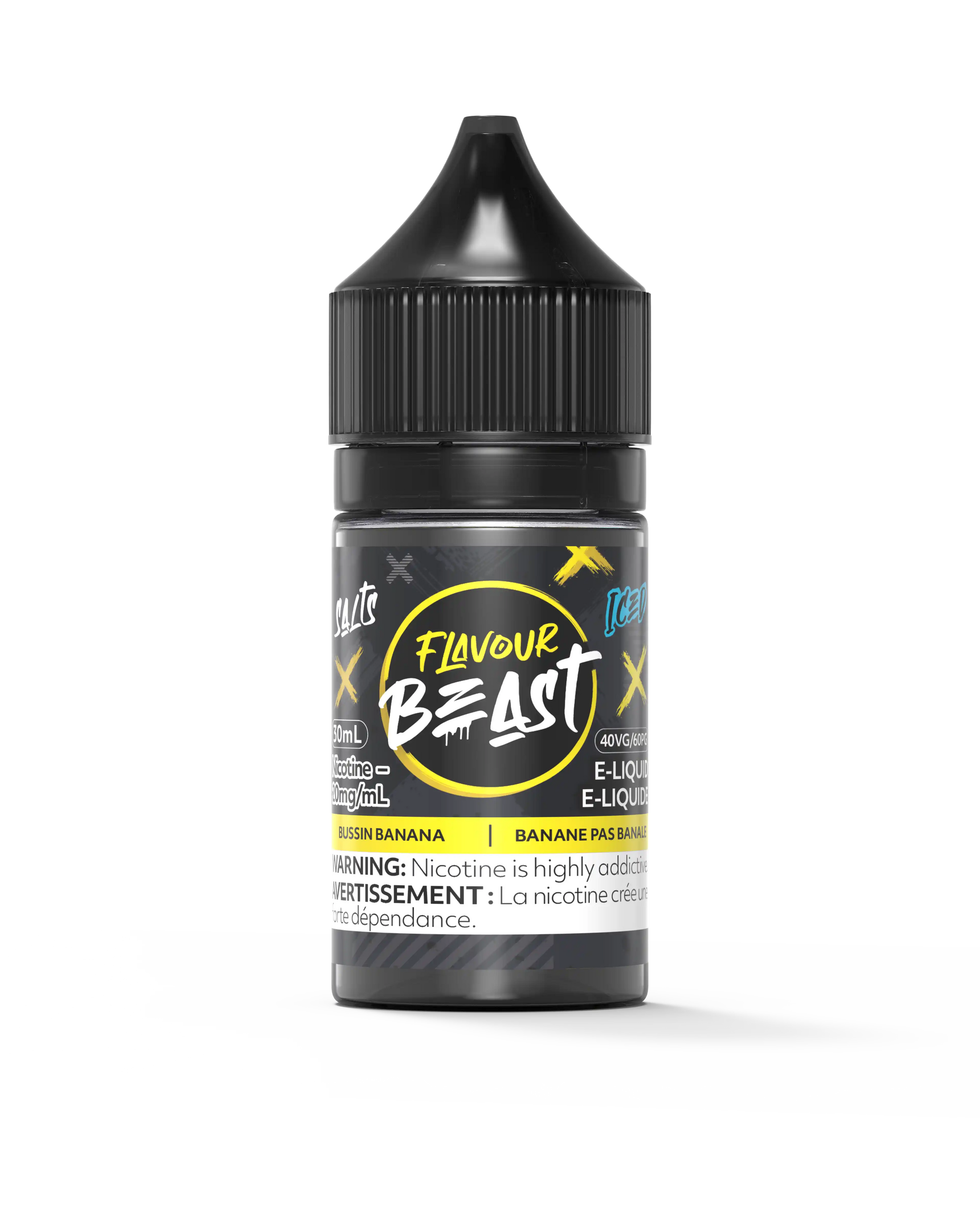 Bussin' Banana Iced by Flavour Beast Salt