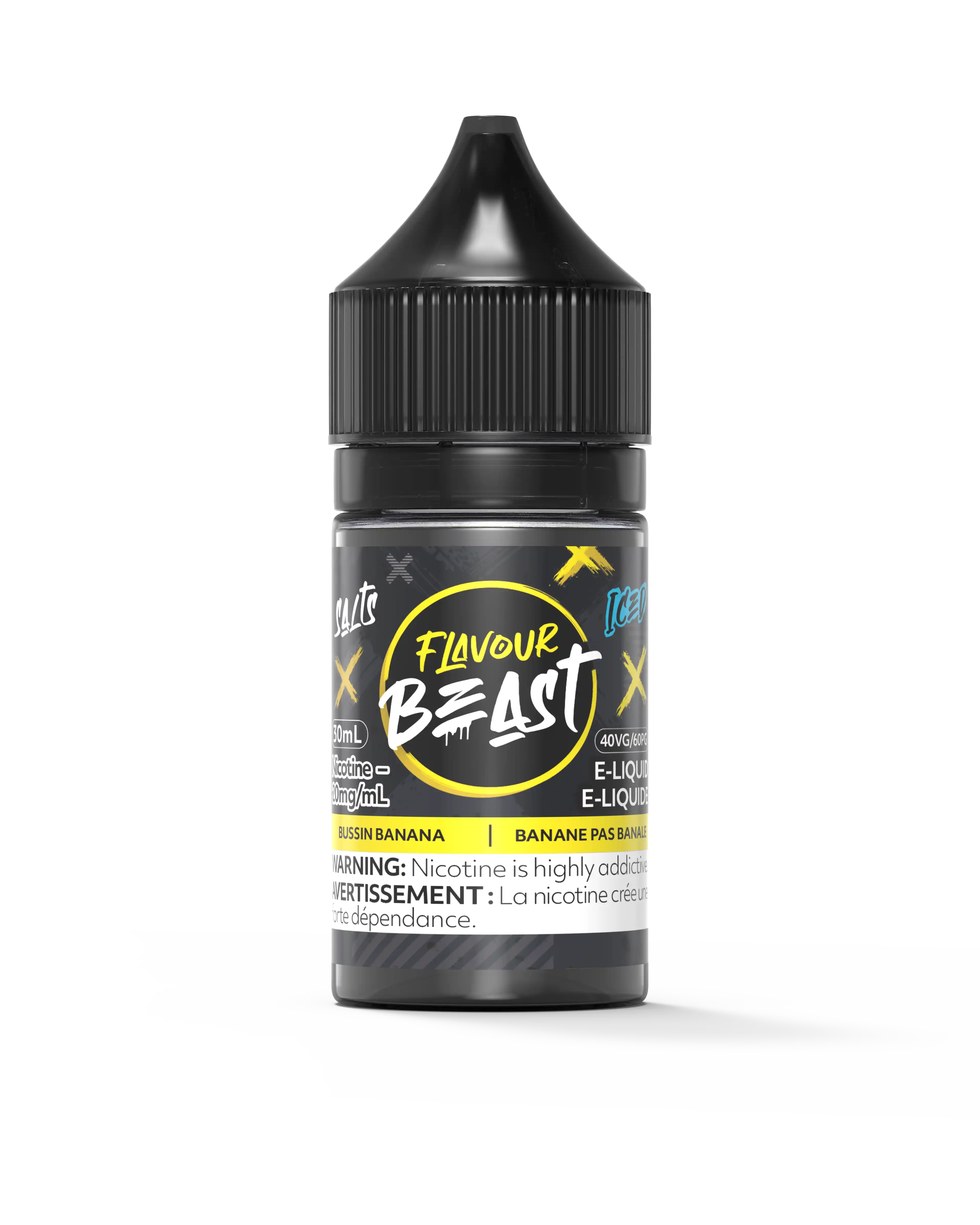 Bussin' Banana Iced by Flavour Beast Salt