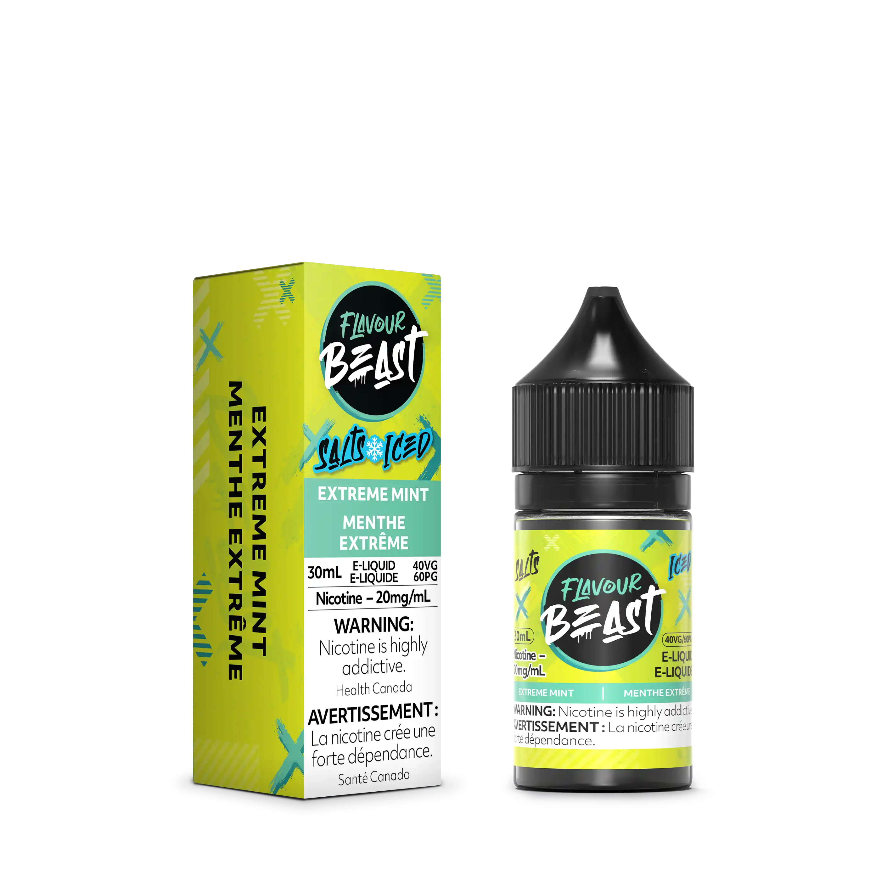Extreme Mint Iced by Flavour Beast Salt