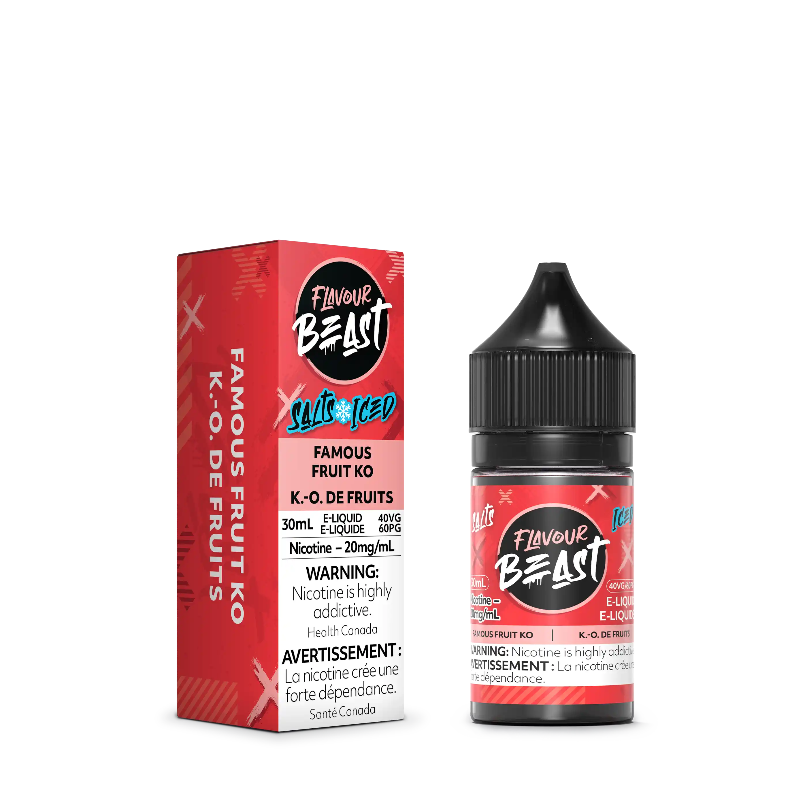 Famous Fruit KO Iced by Flavour Beast Salt
