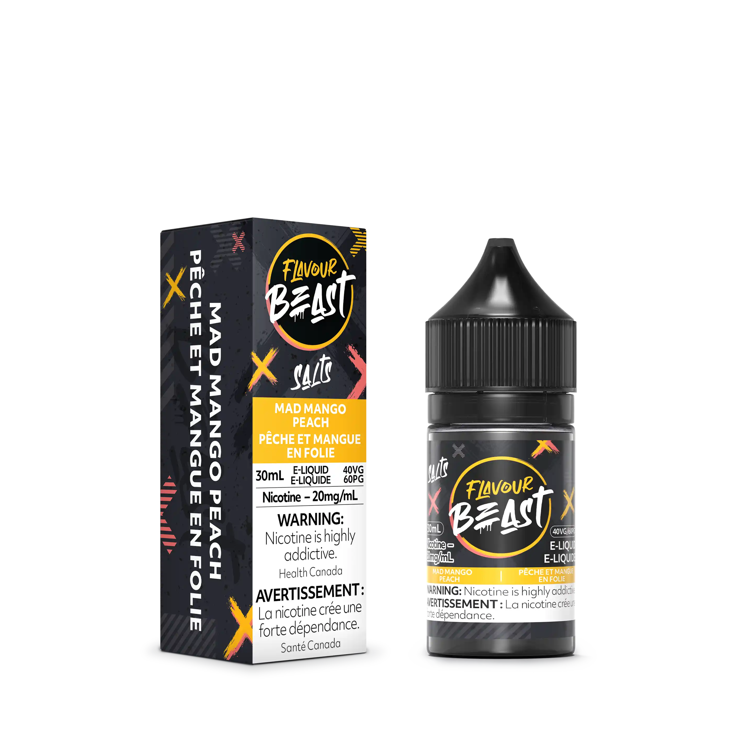 Mad Mango Peach by Flavour Beast Salt
