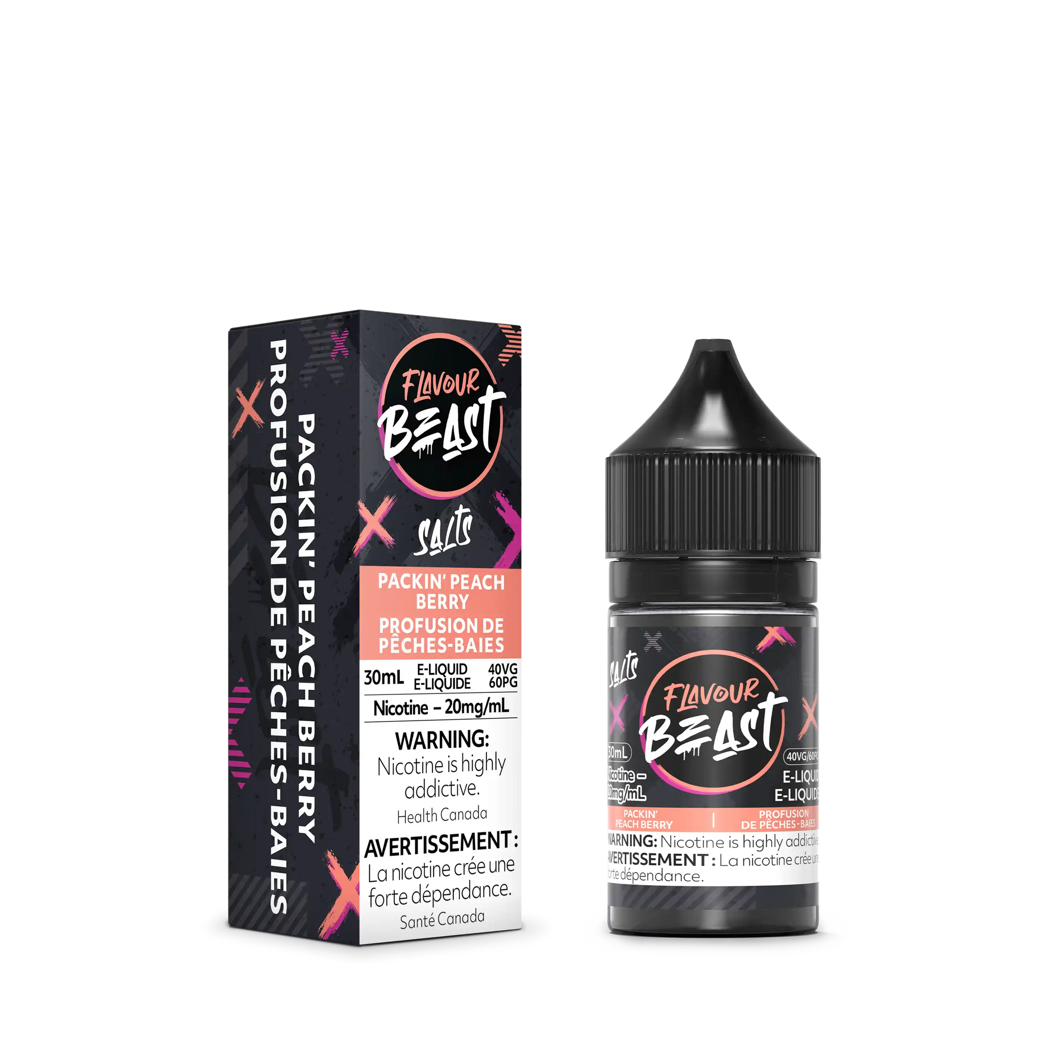 Packin Peach Berry by Flavour Beast Salt