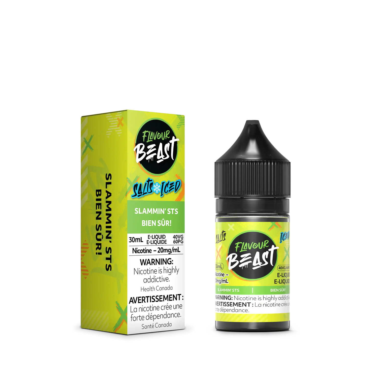 Slammin STS Iced by Flavour Beast Salt