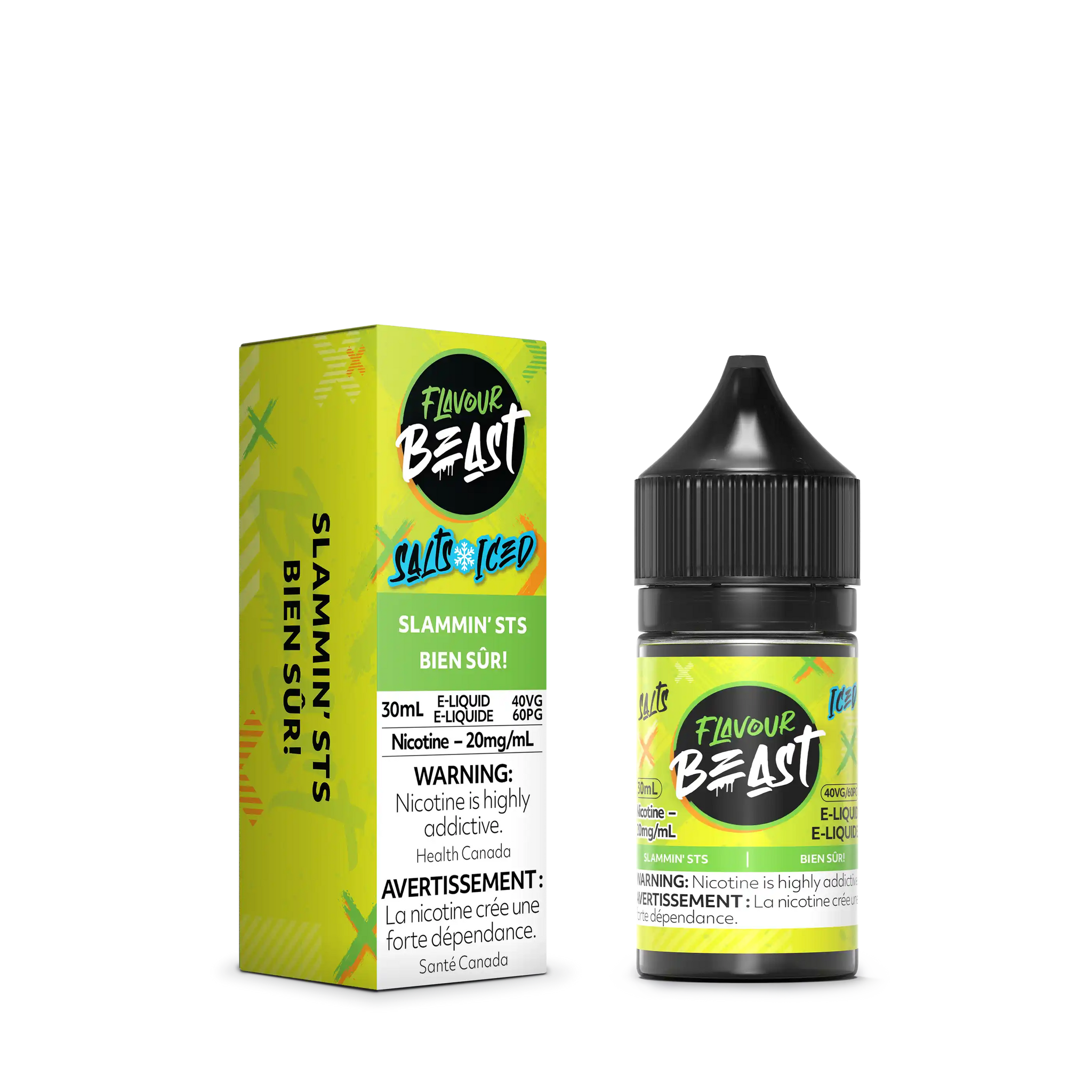 Slammin STS Iced by Flavour Beast Salt