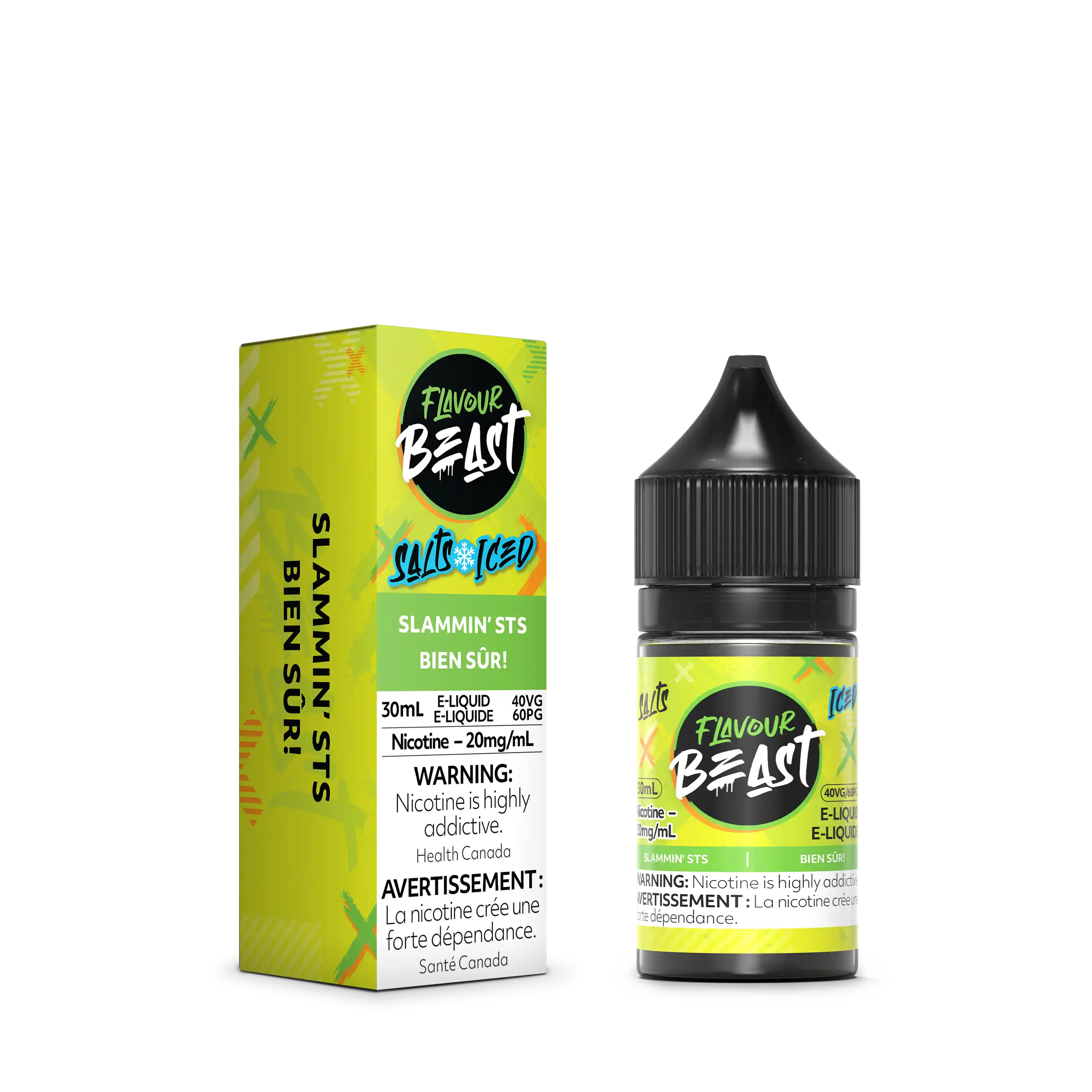 Slammin STS Iced by Flavour Beast Salt