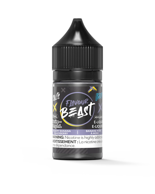 Blazin' Banana Blackberry Iced by Flavour Beast Salt