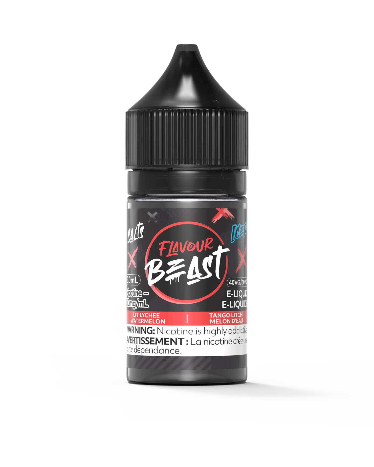 Lit Lychee Watermelon Iced by Flavour Beast Salt