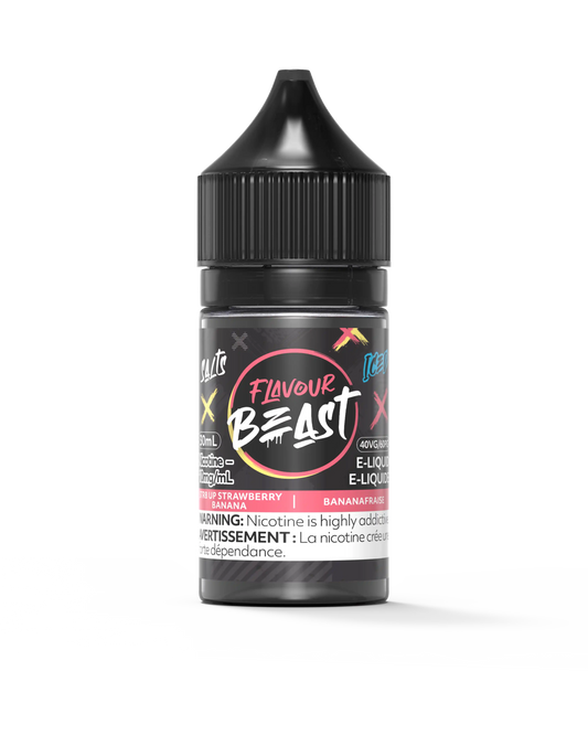 STR8 Up Strawberry Banana Iced by Flavour Beast Salt
