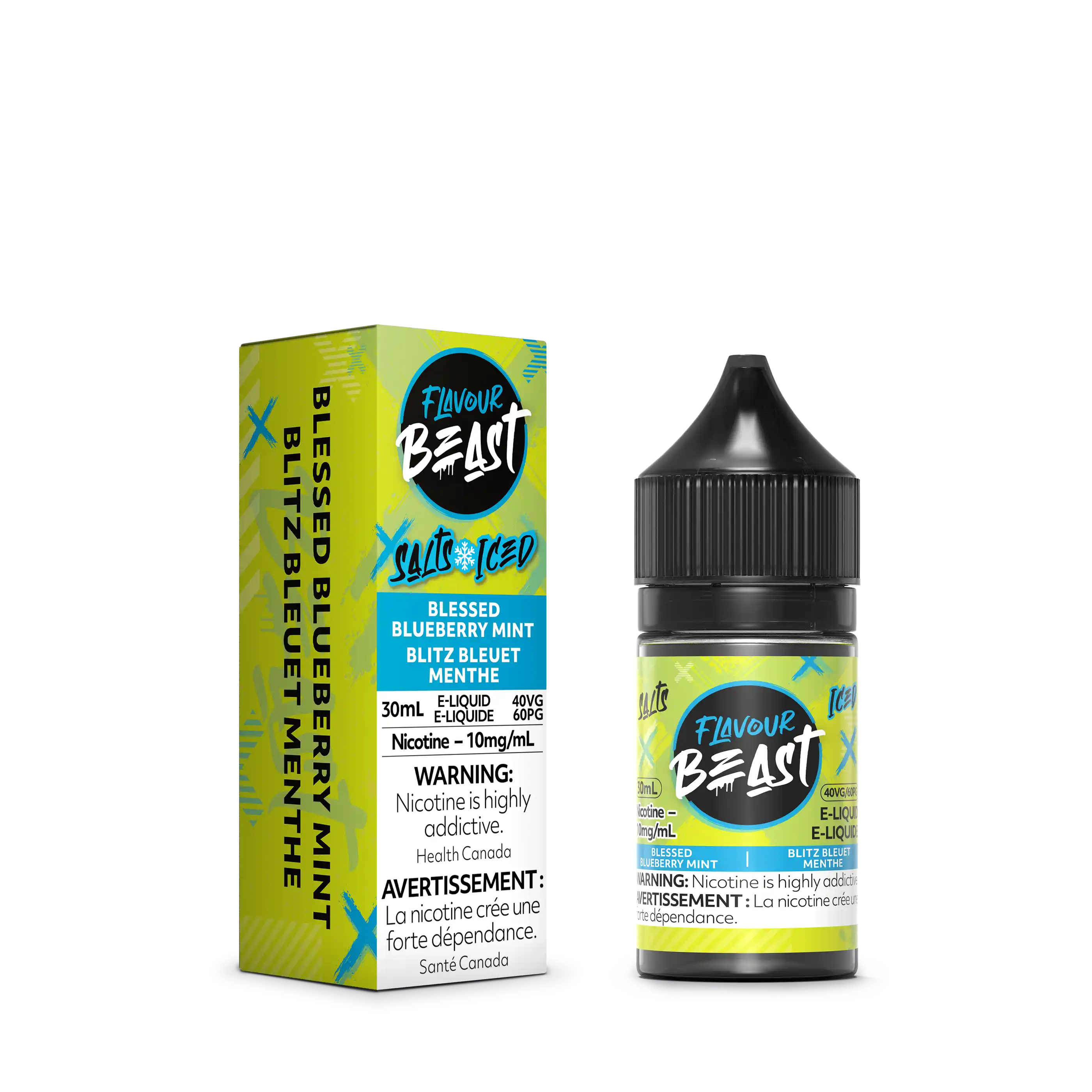 Blessed Blueberry Mint Iced by Flavour Beast Salt