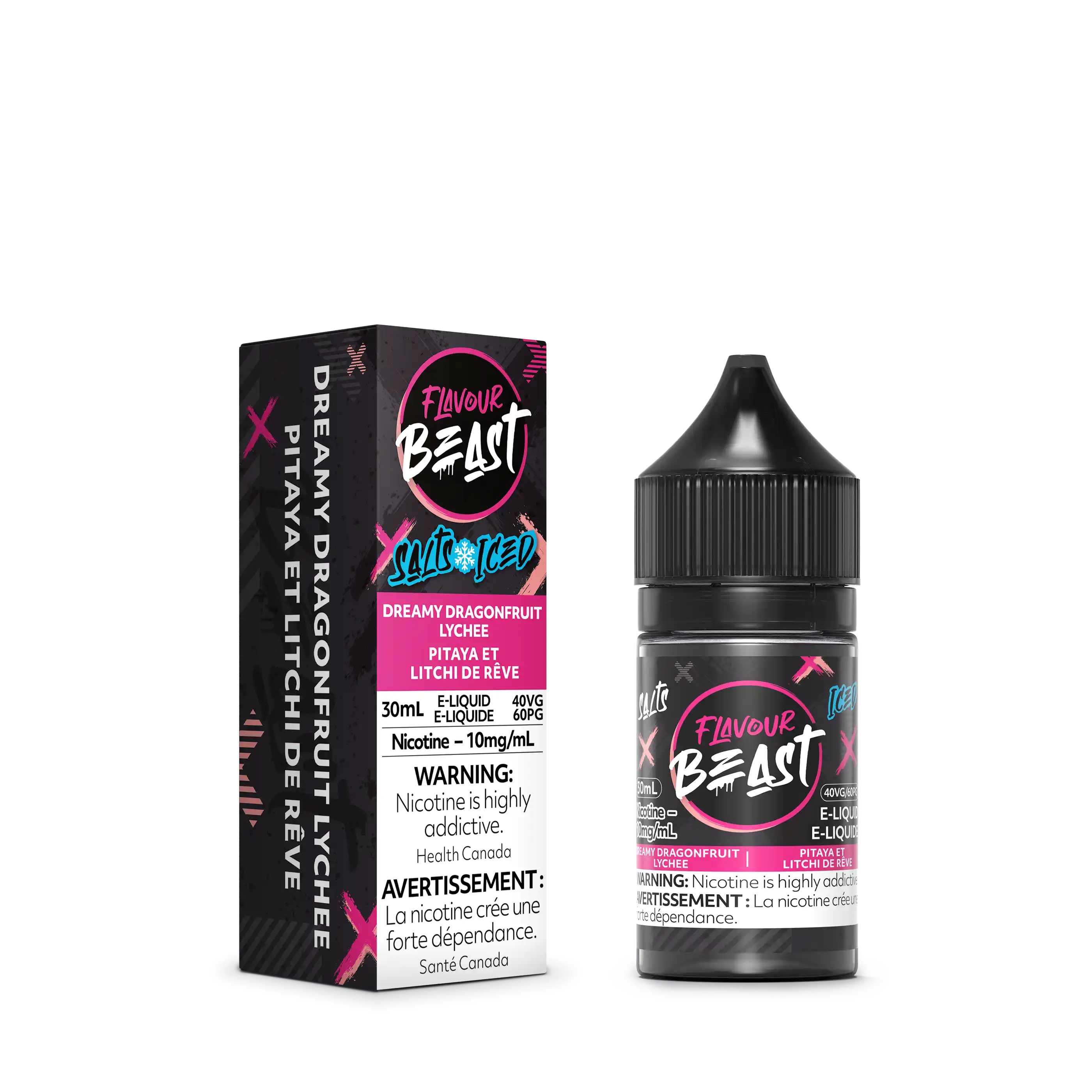 Dreamy Dragonfruit Lychee Iced by Flavour Beast Salt
