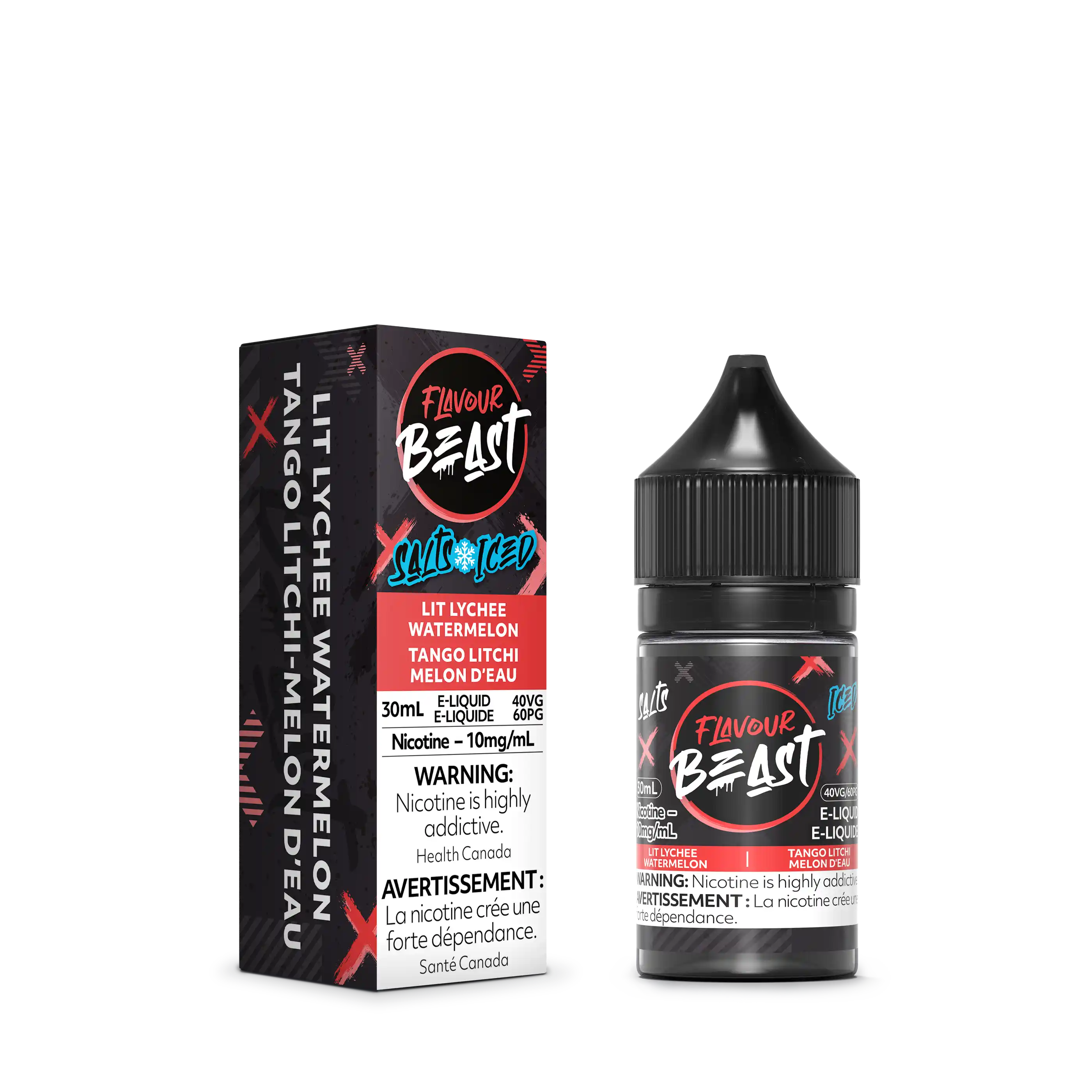 Lit Lychee Watermelon Iced by Flavour Beast Salt