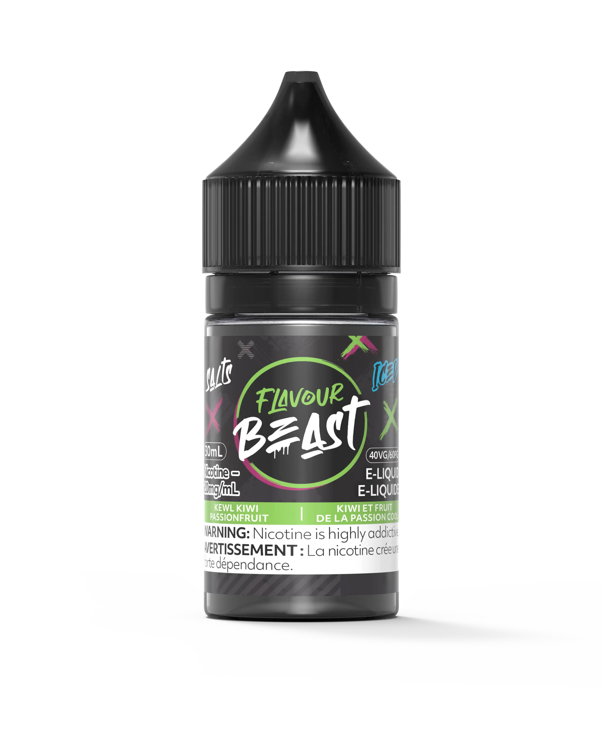 Kewl Kiwi Passionfruit Iced by Flavour Beast Salt