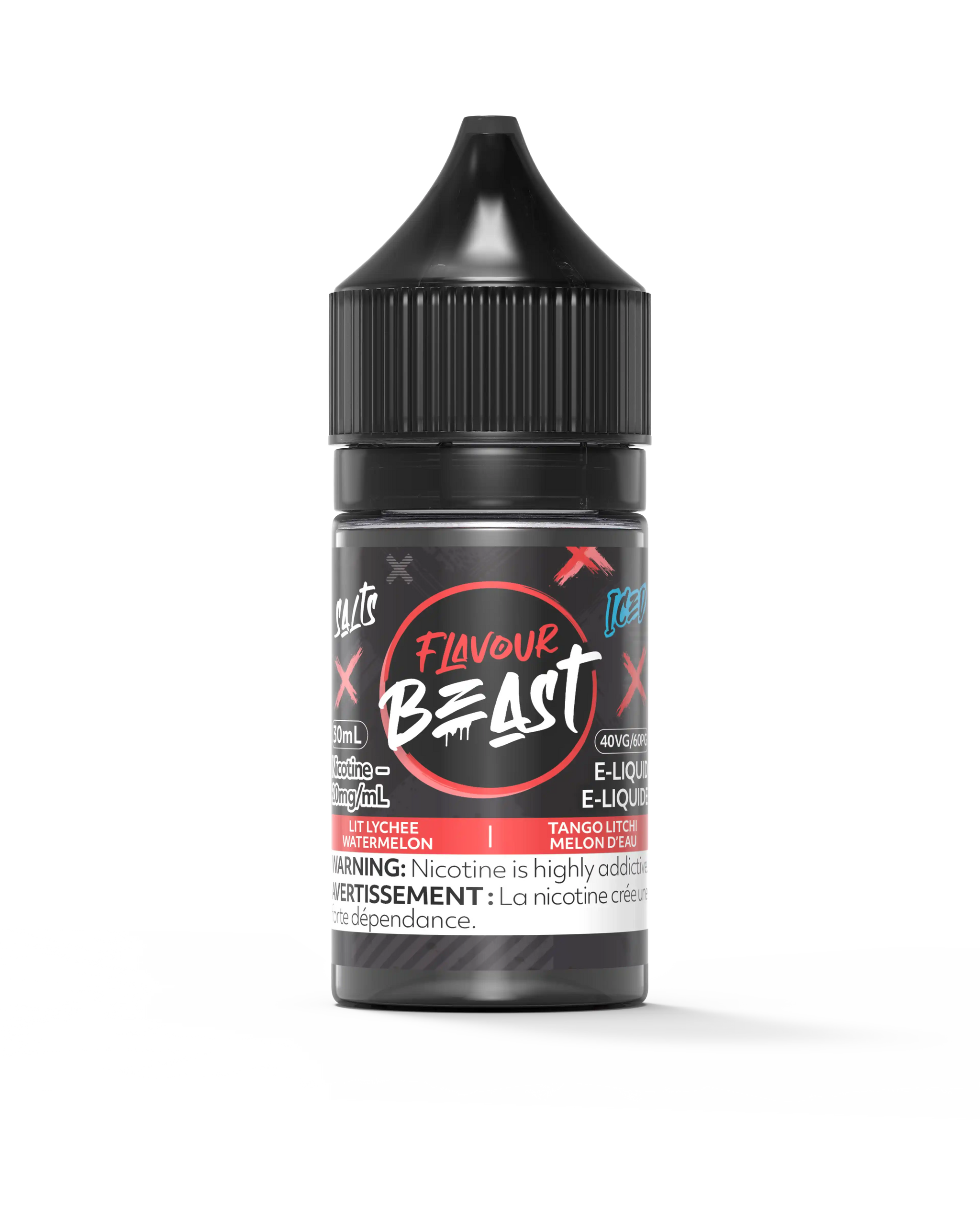 Lit Lychee Watermelon Iced by Flavour Beast Salt