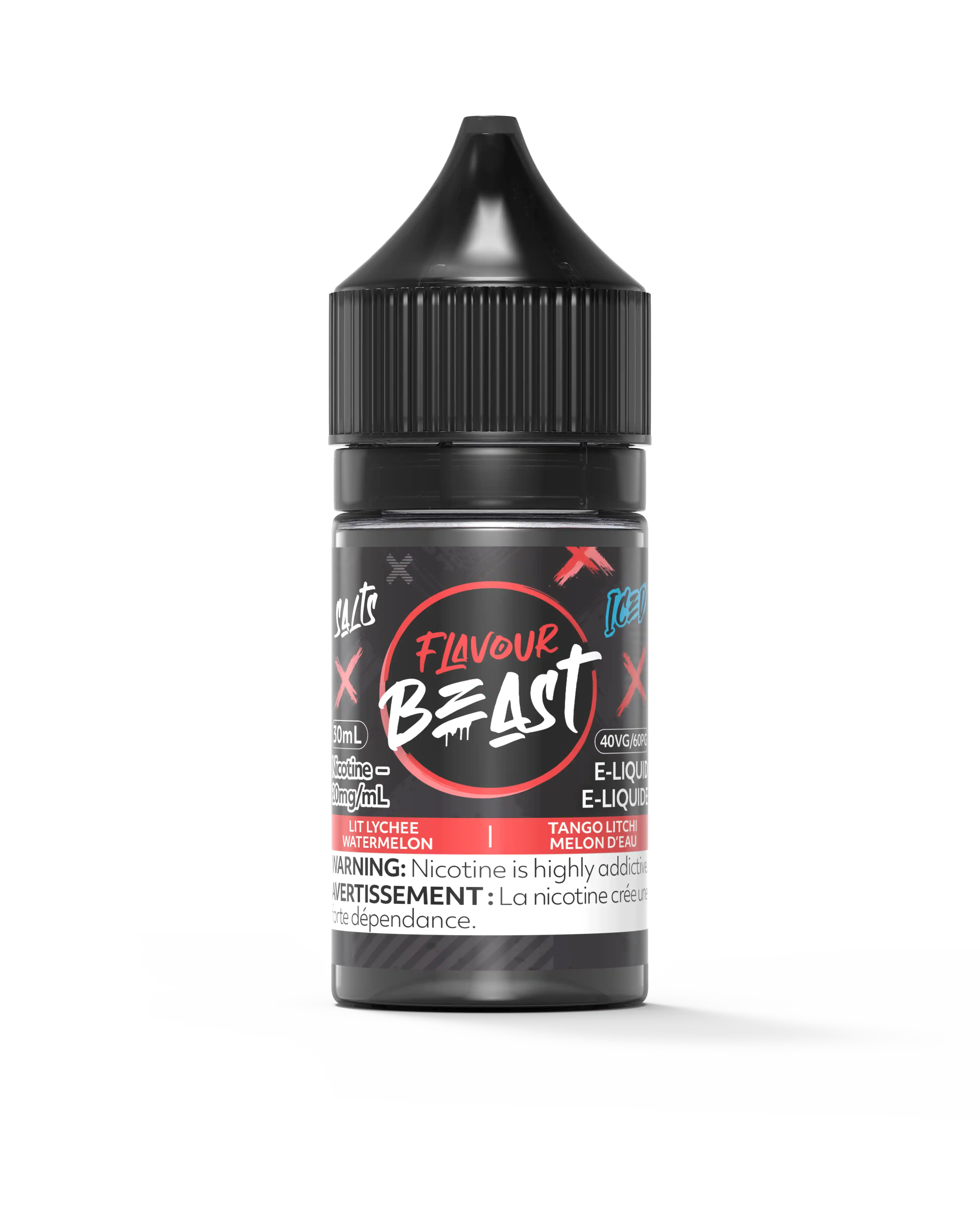 Lit Lychee Watermelon Iced by Flavour Beast Salt